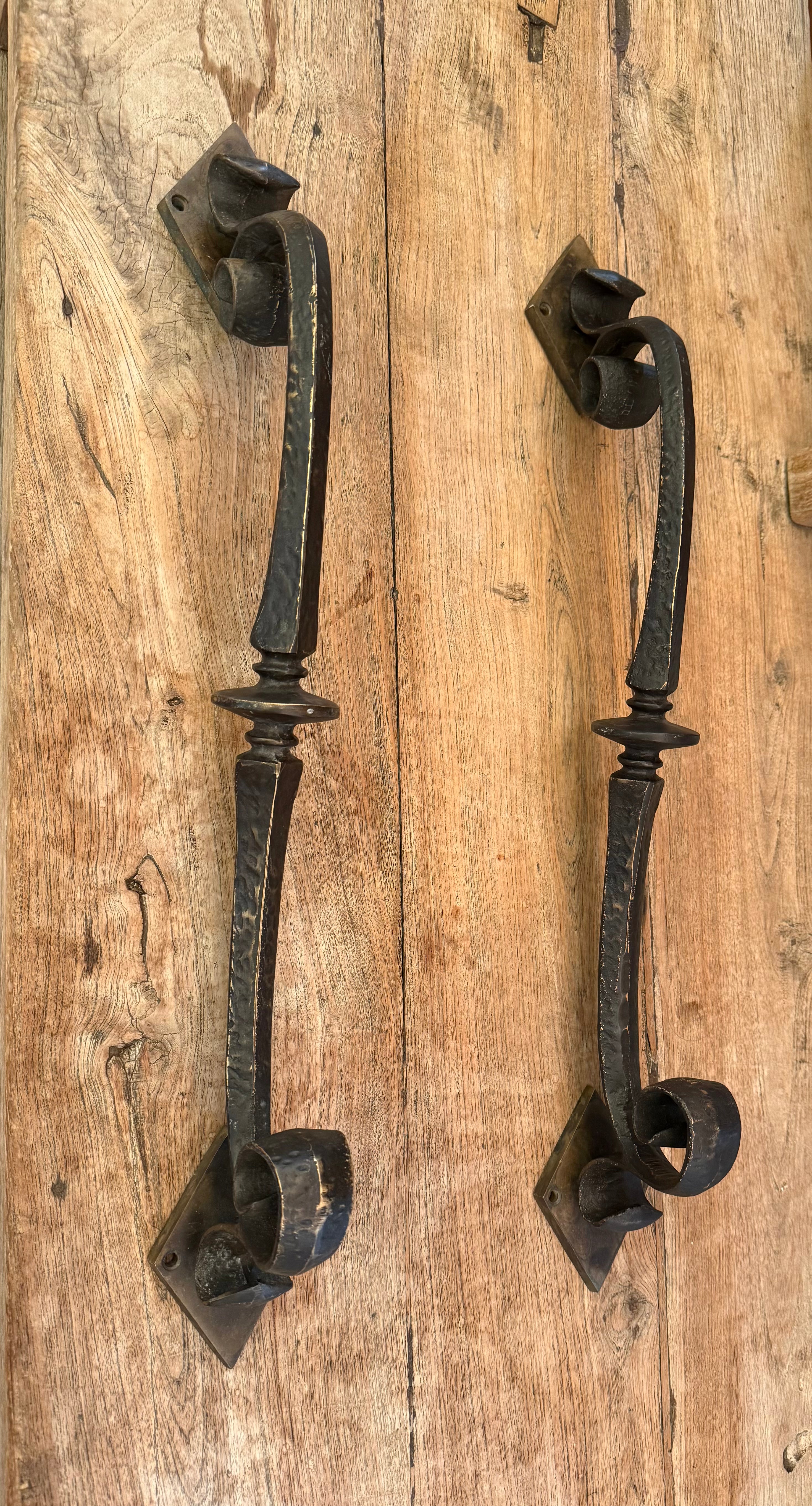 Authentic Large Brass Pull Handle (OE-99)