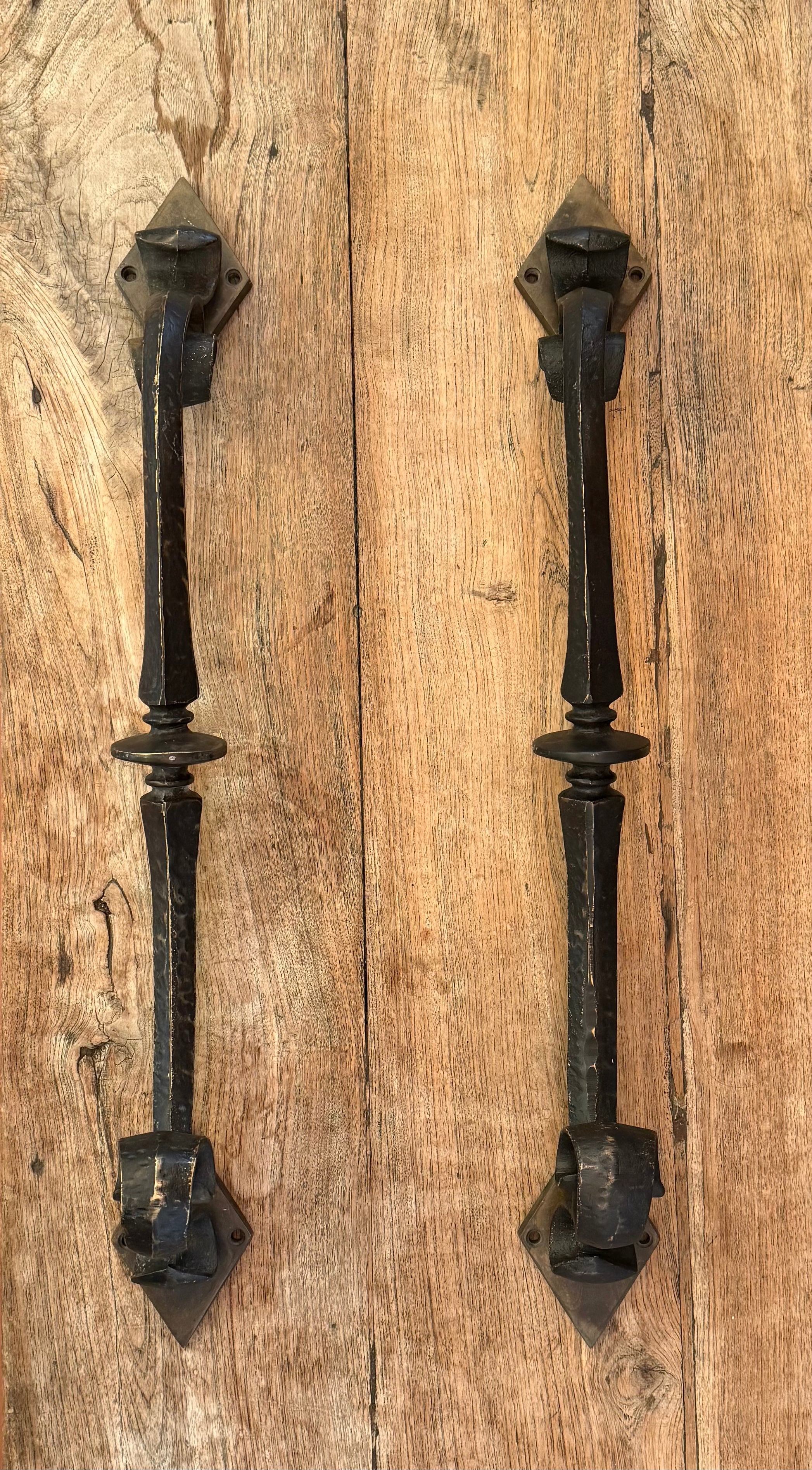 Authentic Large Brass Pull Handle (OE-99)