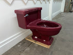 Std. Sink & Toilet Set, Tang Red (TS-109)