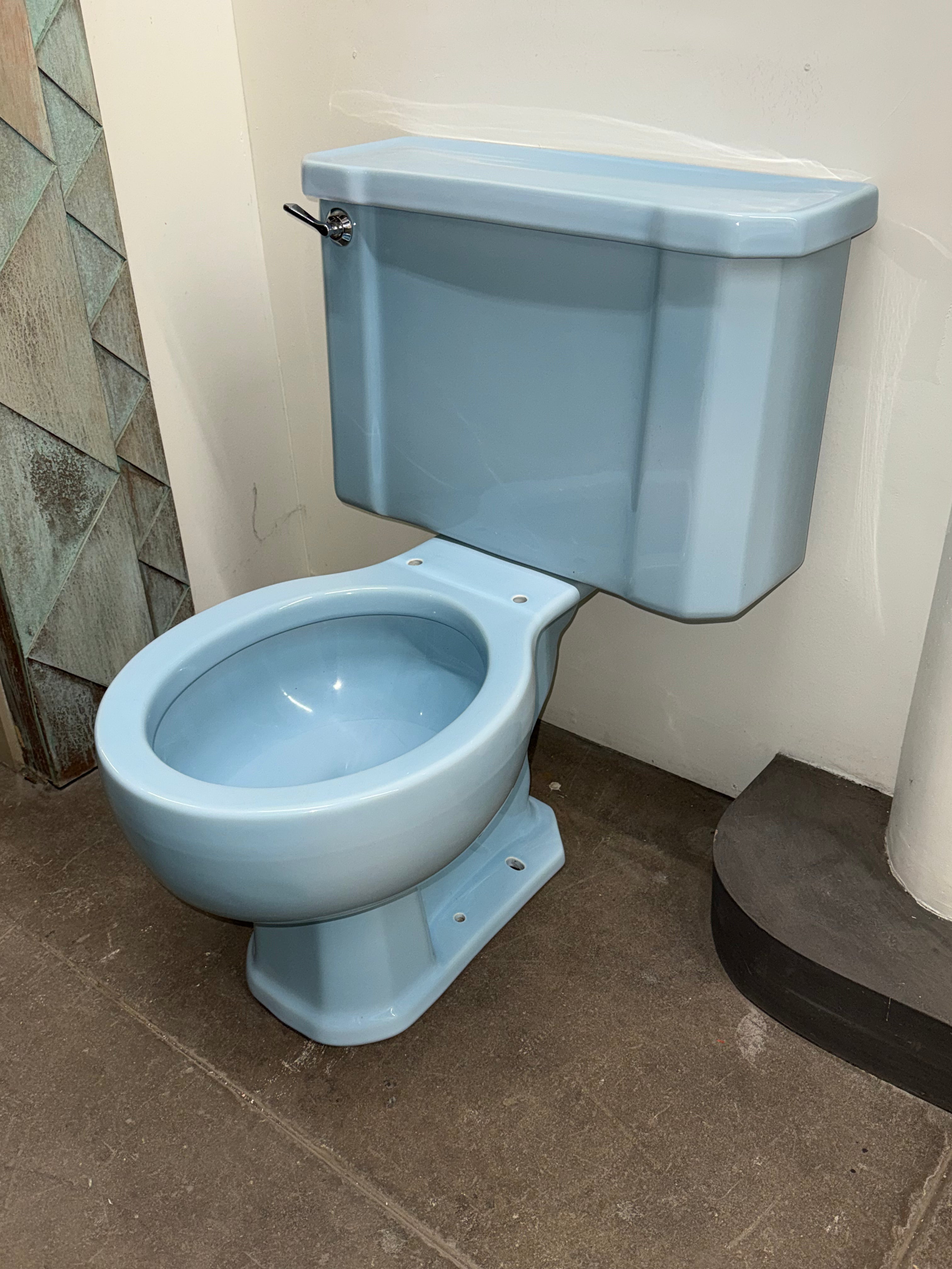 (WC-138) Kohler Bolton Cerulean Blue Toilet