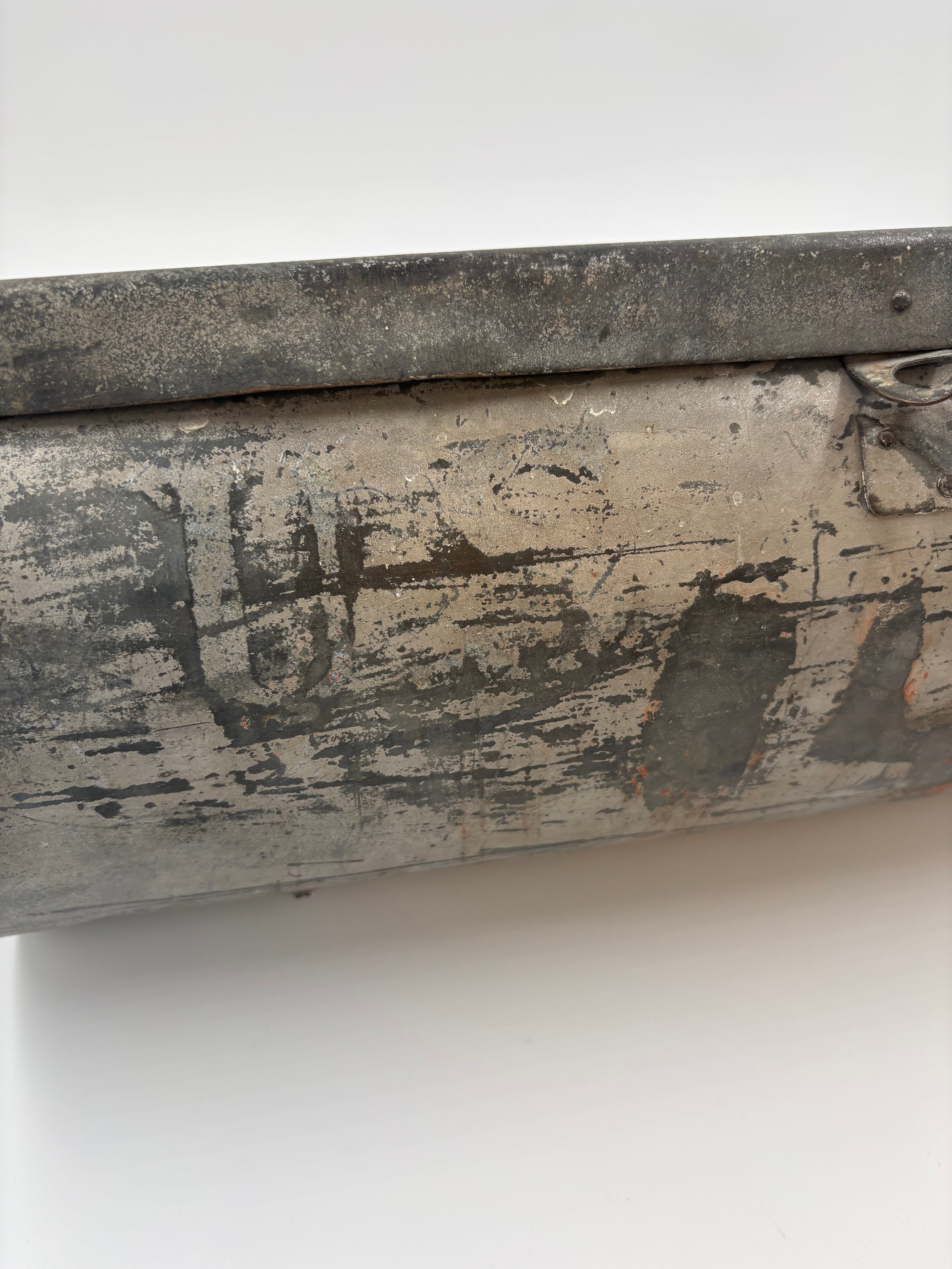 Wall Mounted Mailbox – Distressed Galvanized Steel MB- 25