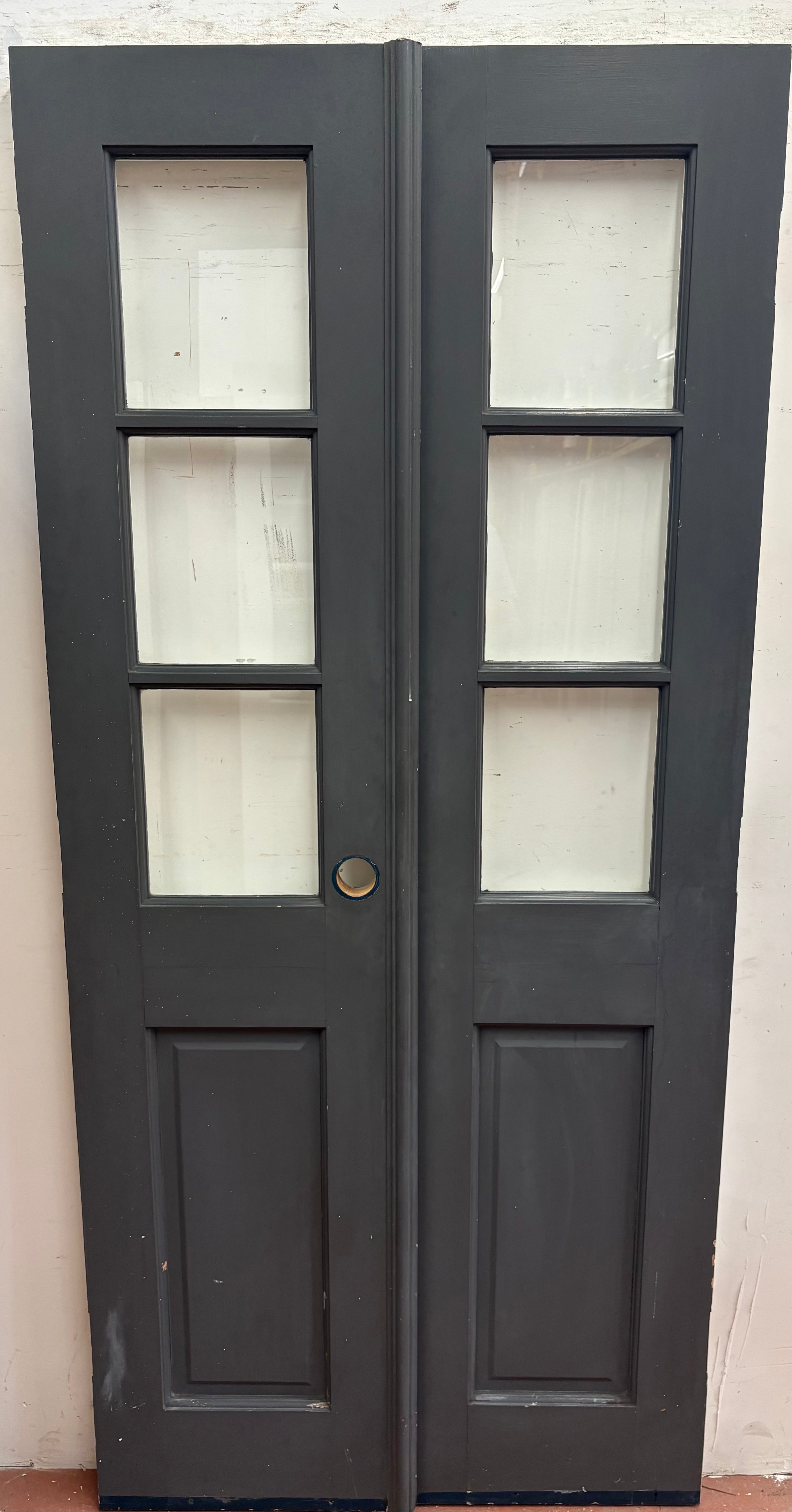 3-Light/ 1-Panel French Door Pair (FDP-352)