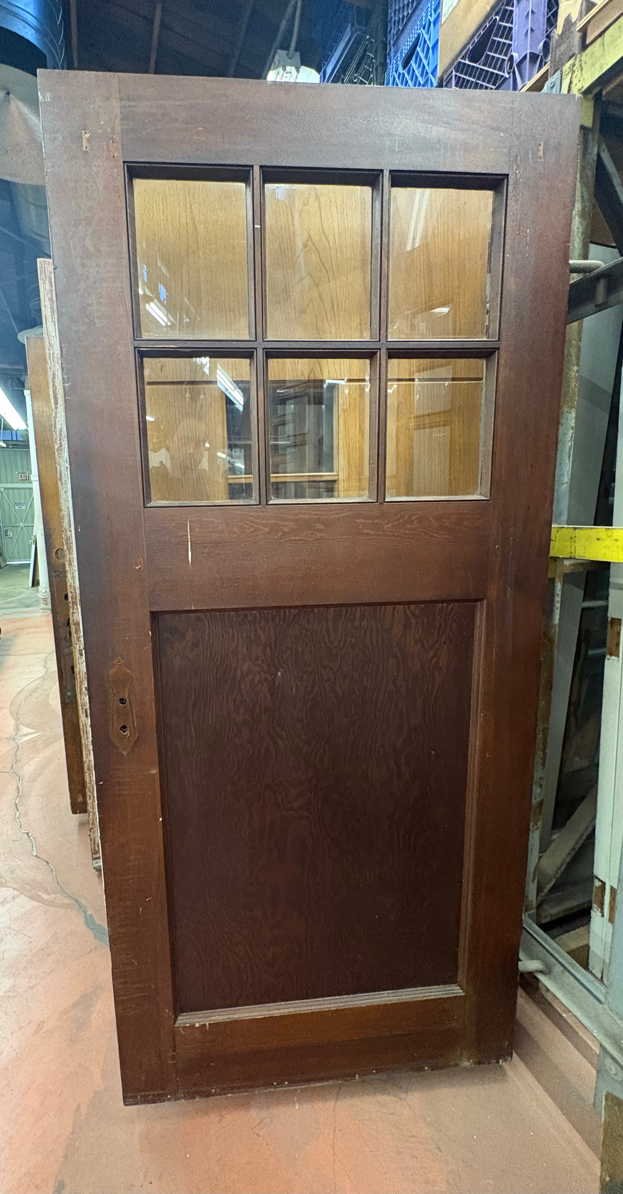 6 Light Entry Door w/ drip ledge (ED-381)