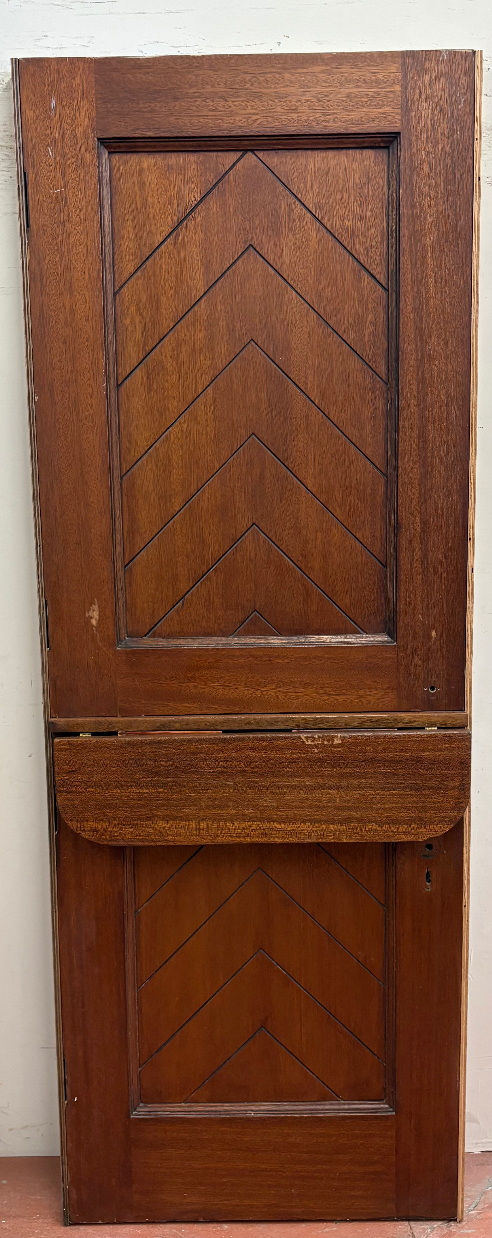 Mahogany Dutch Entry Door (ED-469)