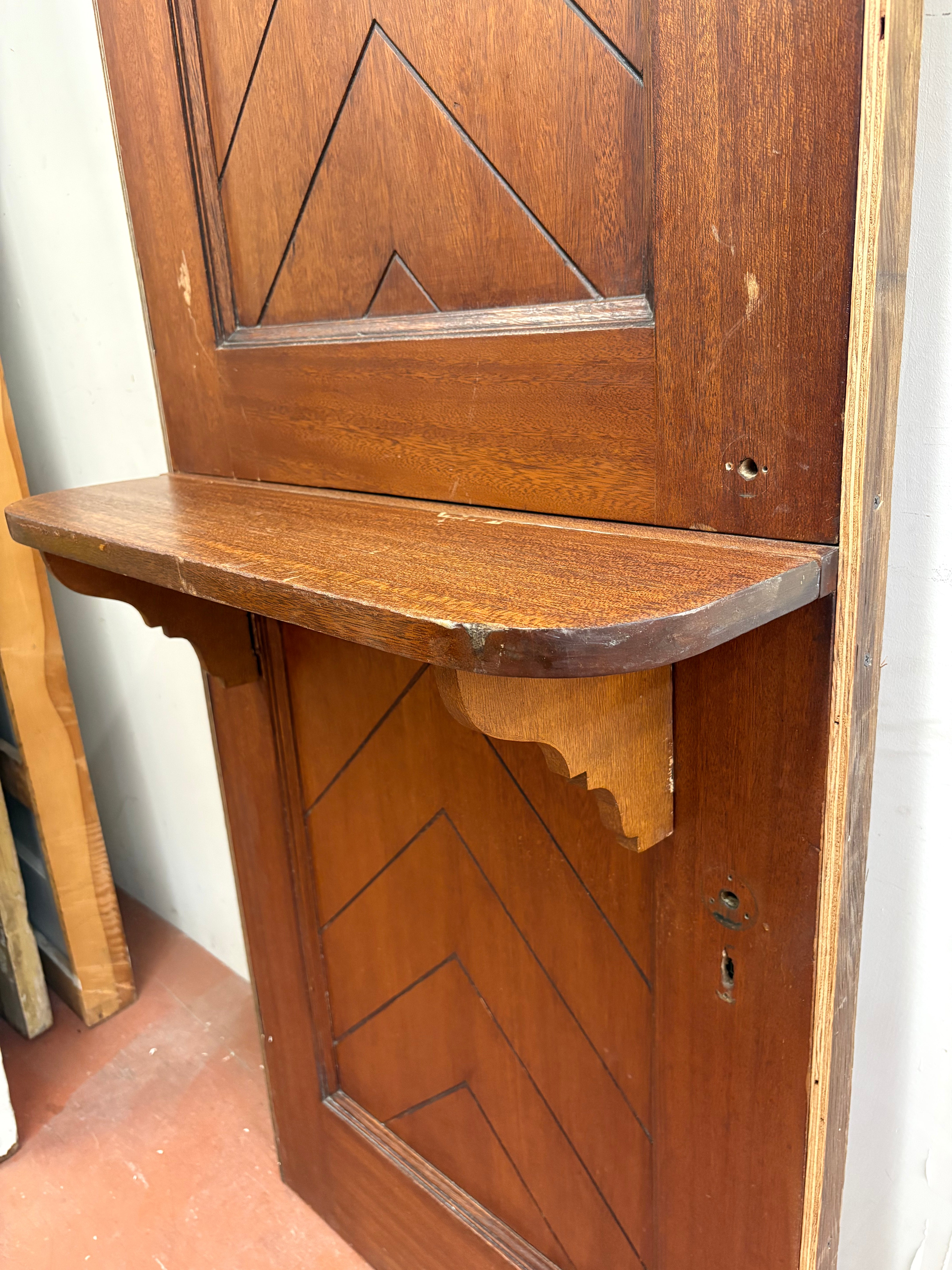 Mahogany Dutch Entry Door (ED-469)