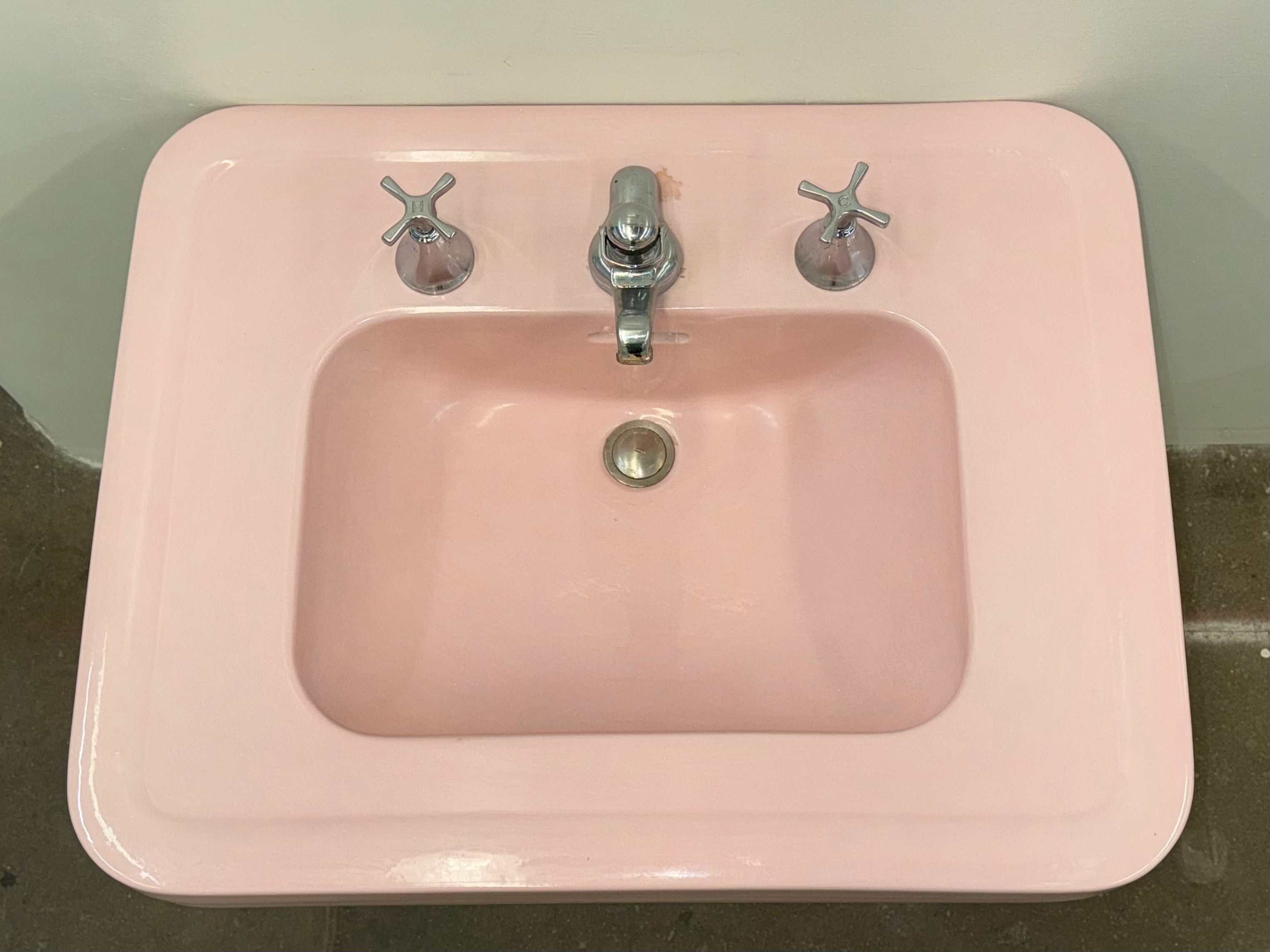 Crane Corwith Pink Set (Sink and Toilet) (TS-115)