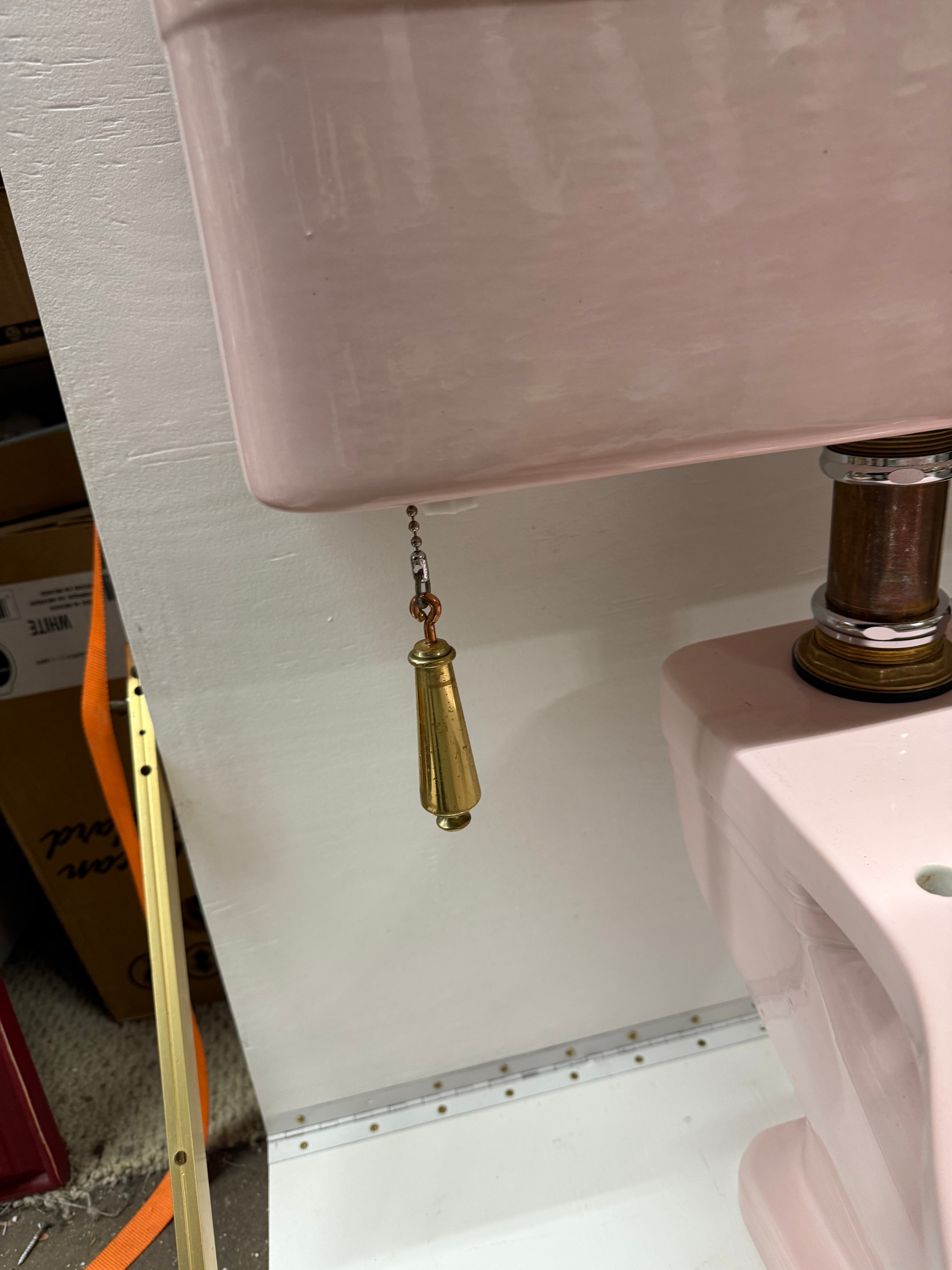 Crane Corwith Pink Set (Sink and Toilet) (TS-115)