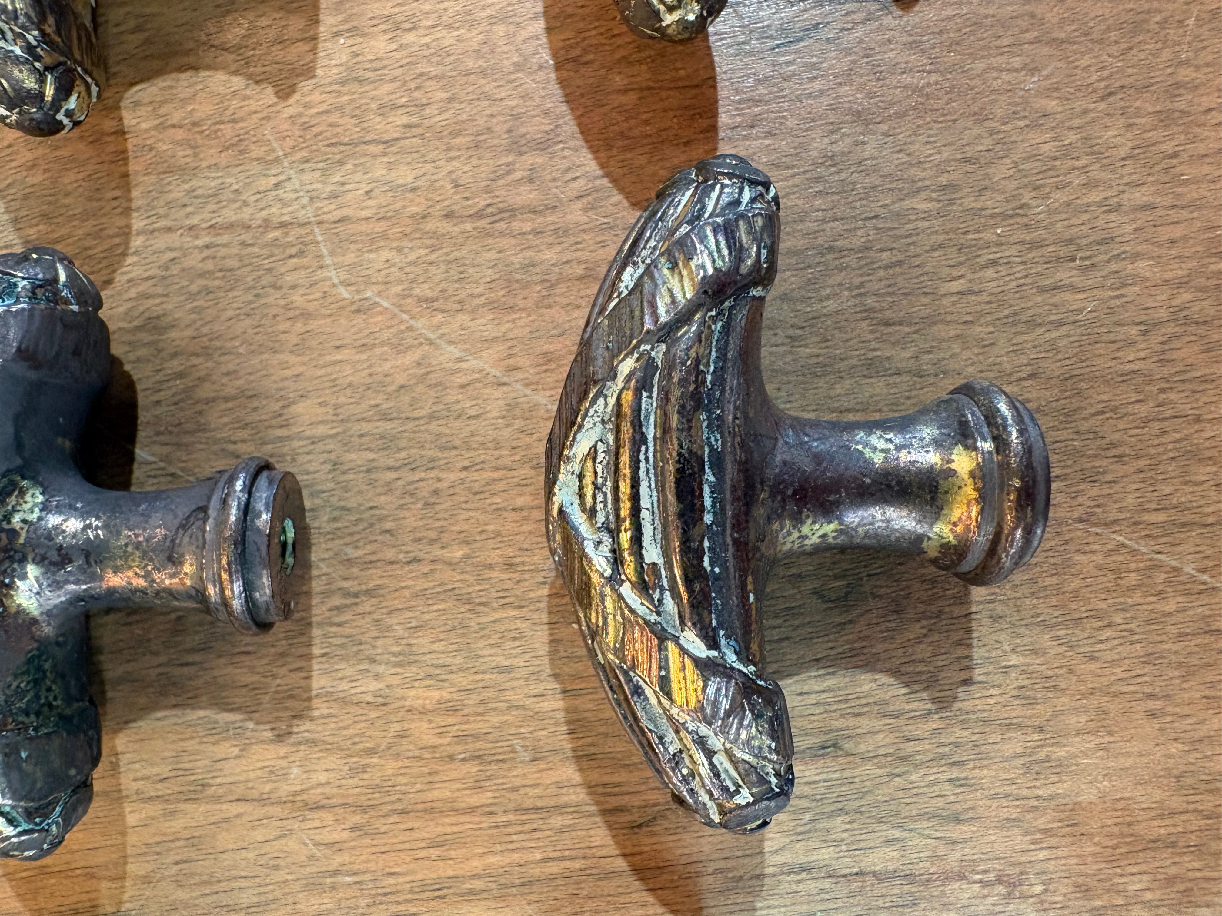 Sherle Wagner Ribbon & Reed Cabinet Knobs