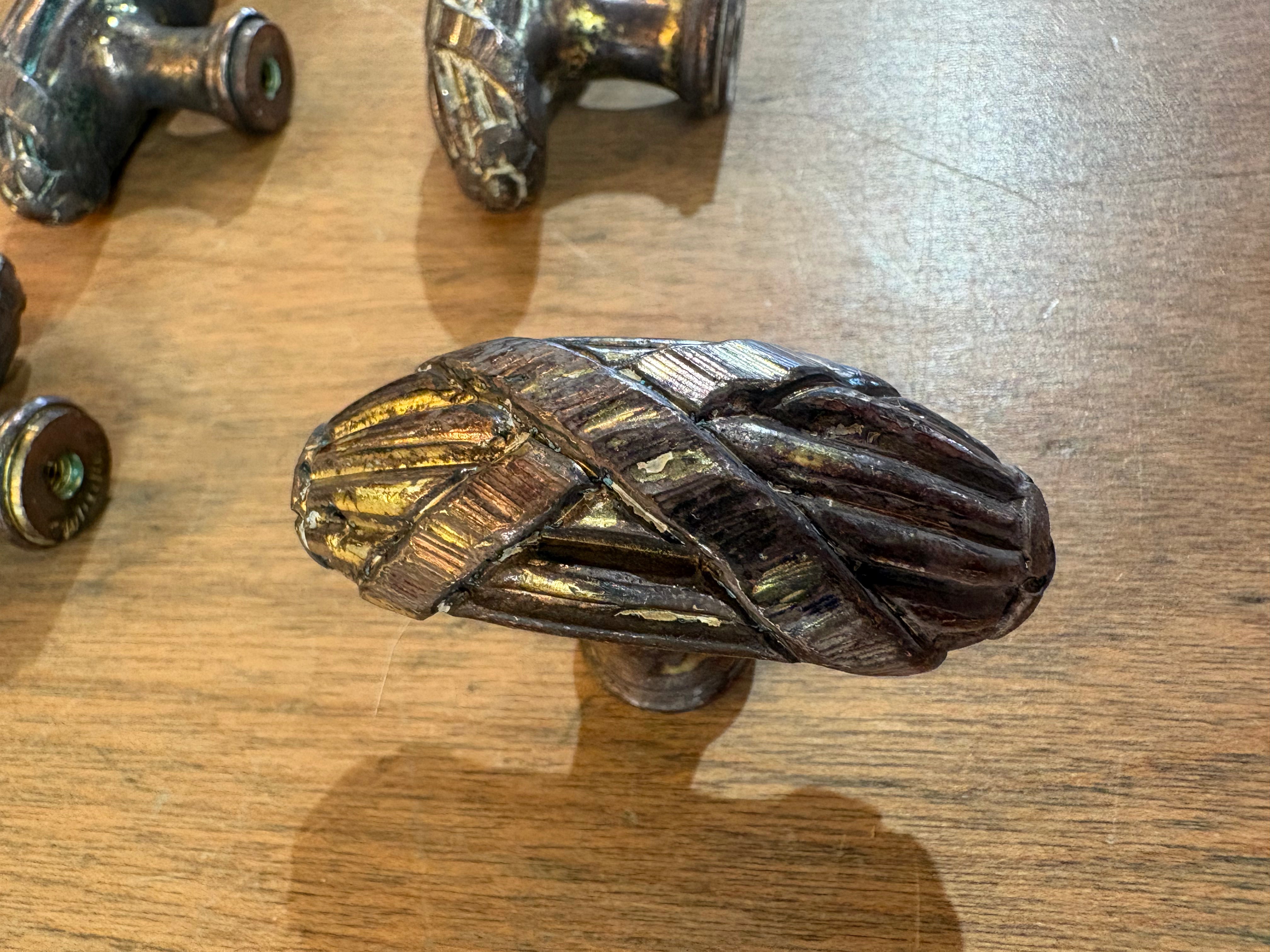 Sherle Wagner Ribbon & Reed Cabinet Knobs