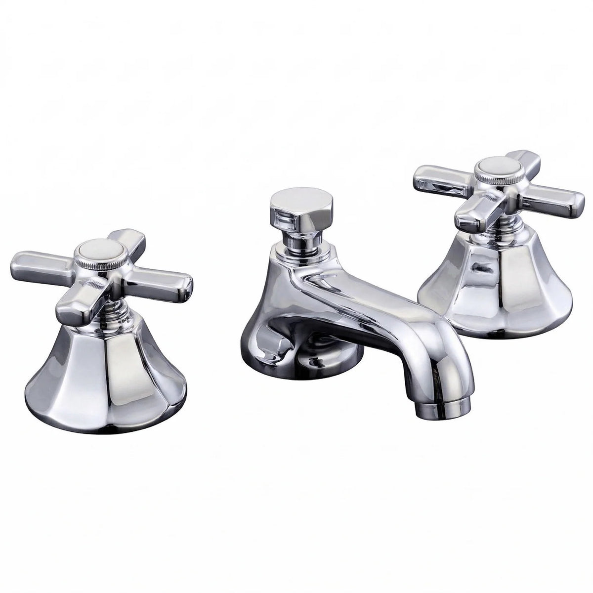 Strom Mississippi Deco Widespread Lav Chrome Faucet P0152
