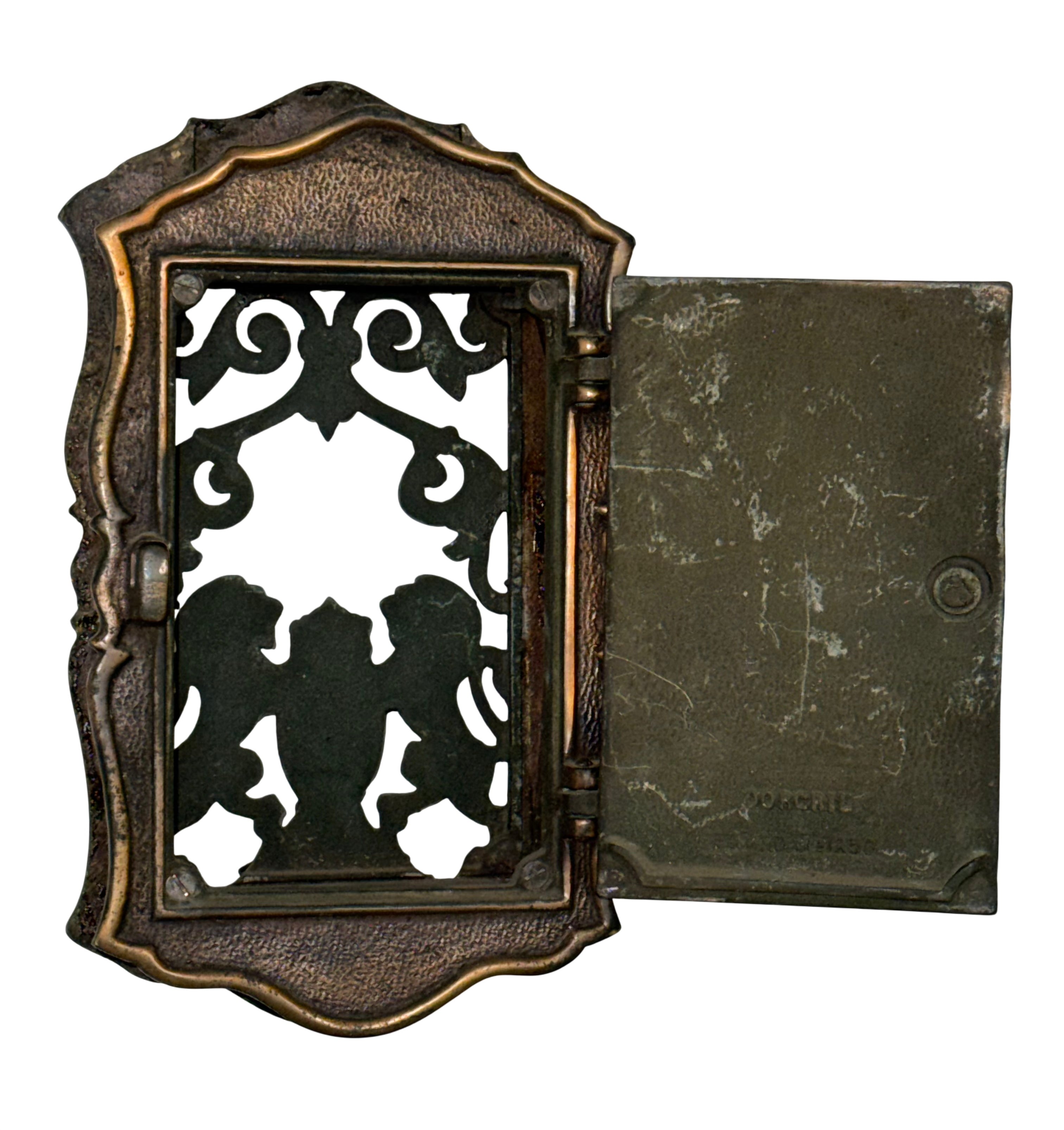 (OE-74) Cast Brass Speakeasy Door Viewer