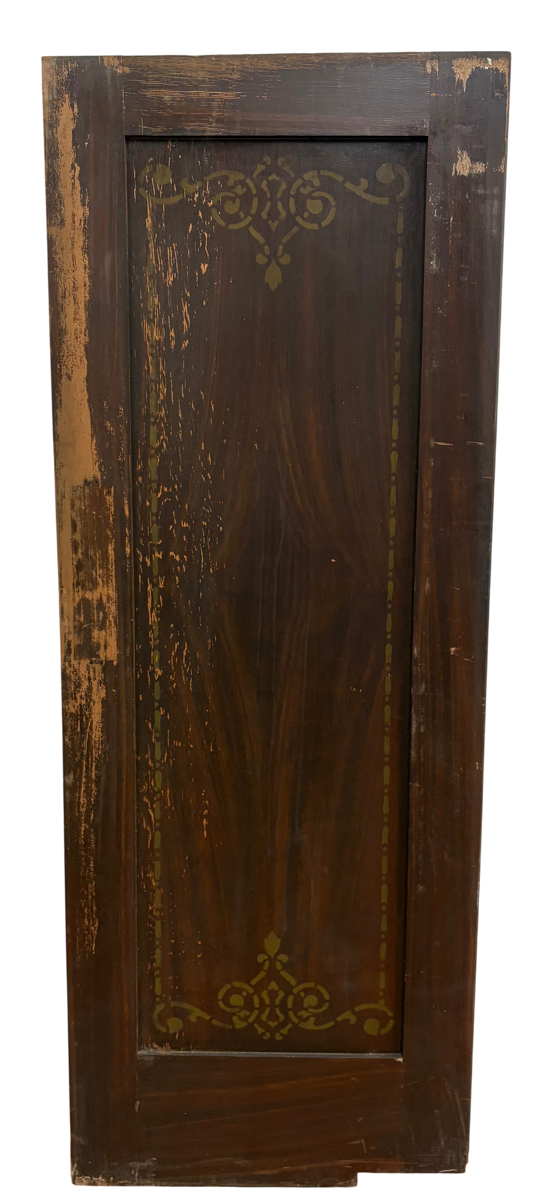 Stencil 1-Panel Swing Door (SW-89)