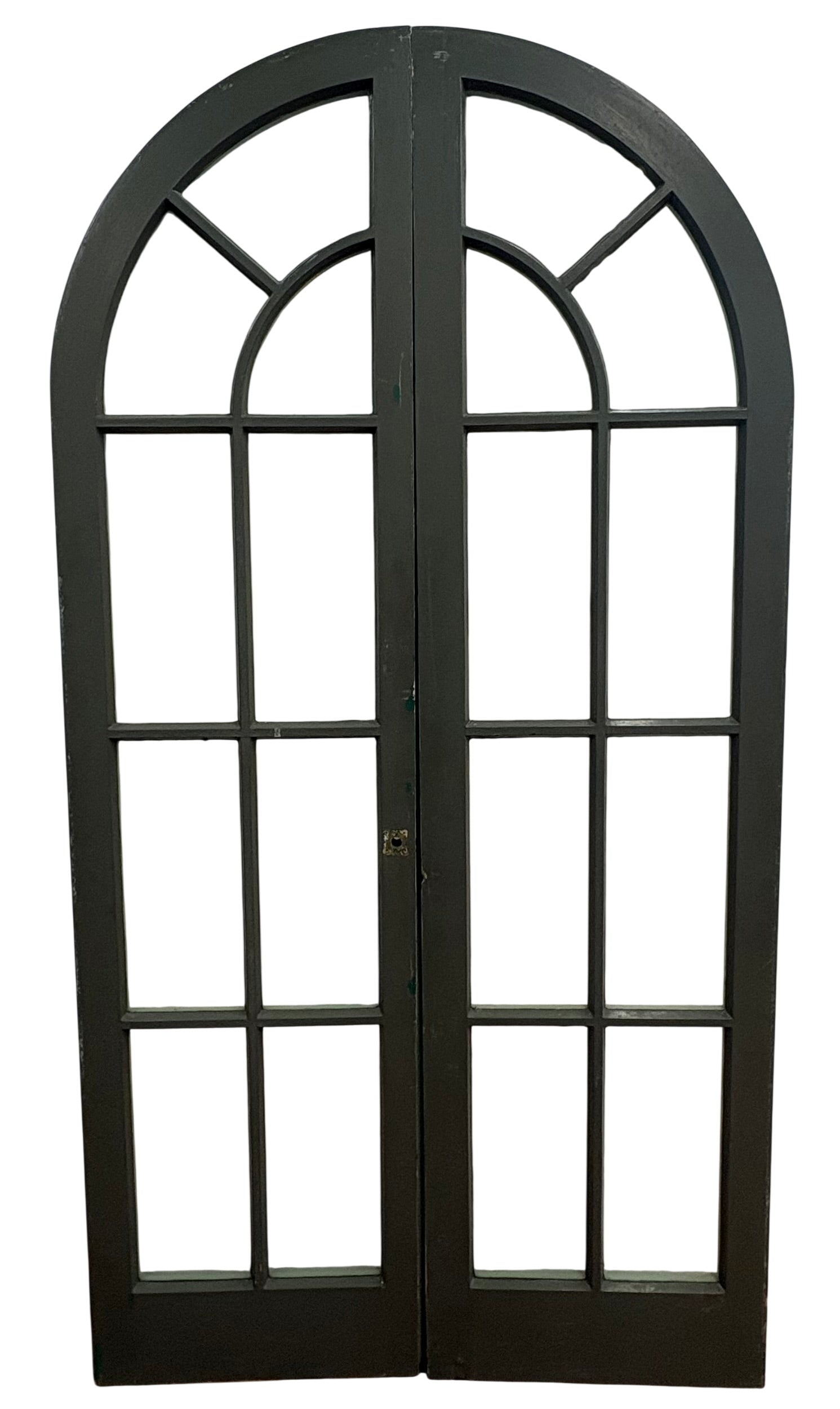 9-Light Arched French Door Pair (FDP-298)