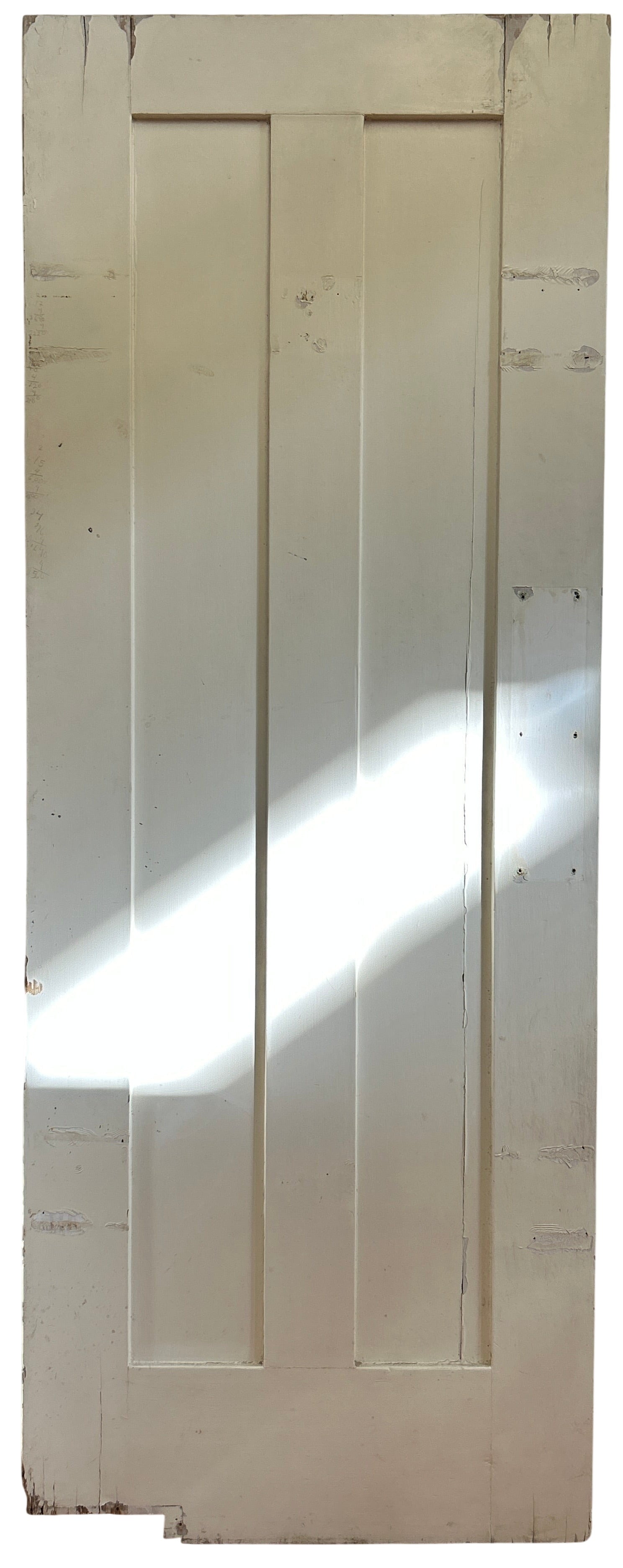 Swing Door With Two Vertical Flat Panels (SW-73)