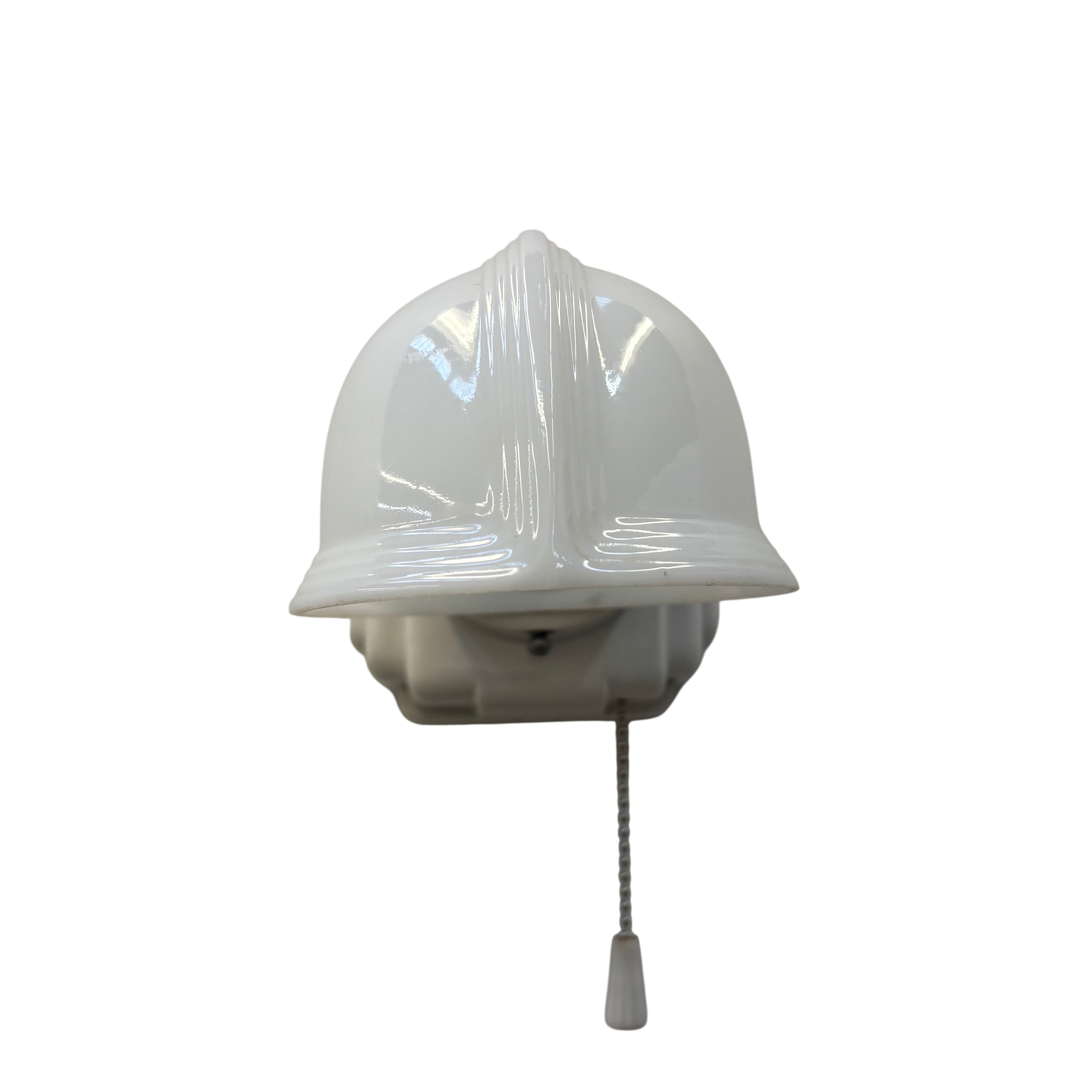 Porcelain wall sconce – circa 1920s–1930s (LT-1150)