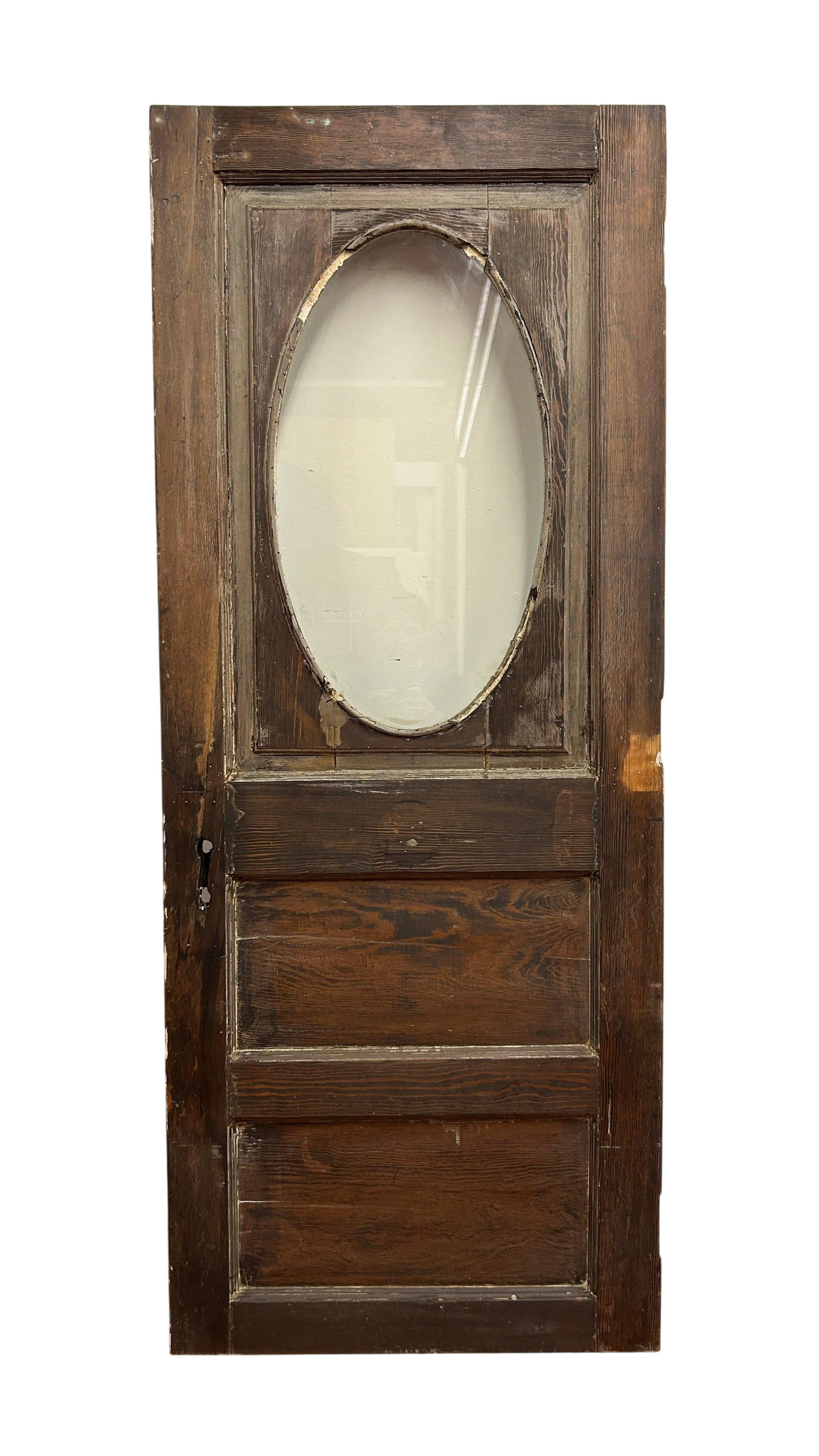 1-Light/ 2-Panel Back Door w/ Raised Detail (BD-270)