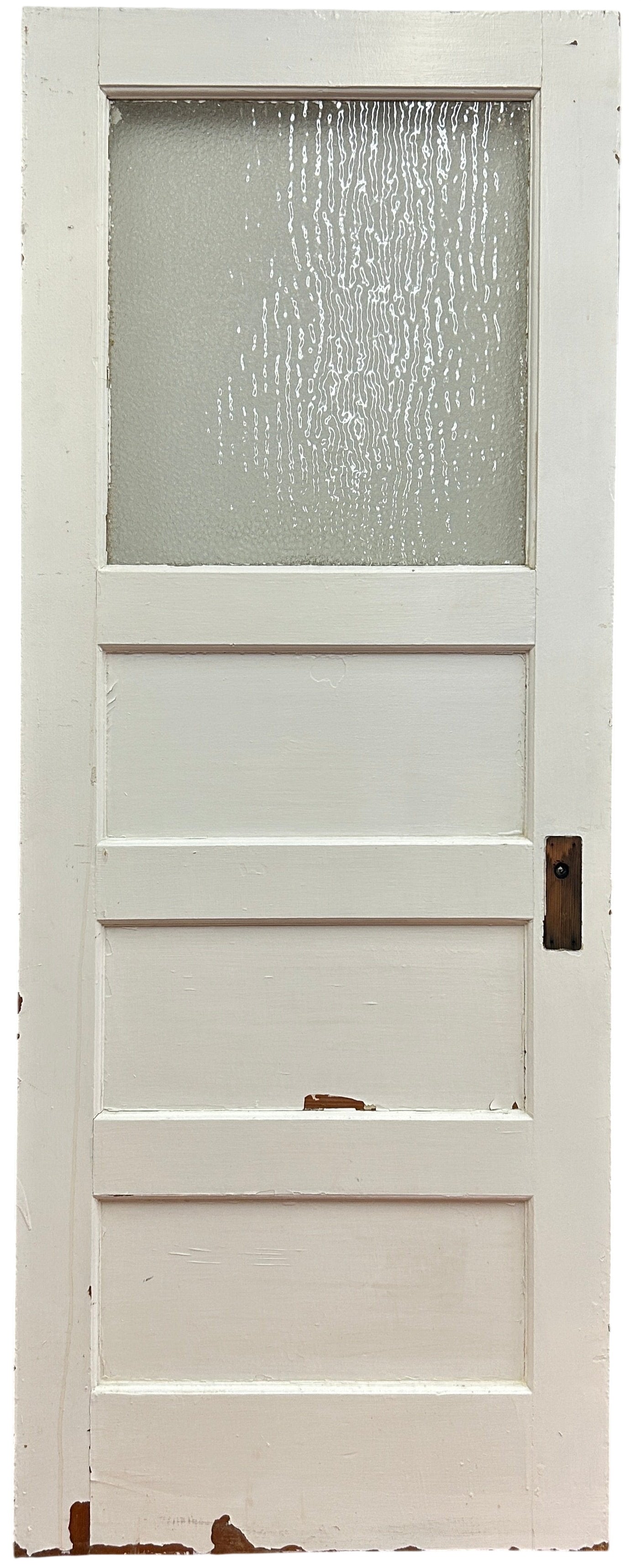 1-Light/ 3-Panel Back Door w/ Textured Glass (BD-332)