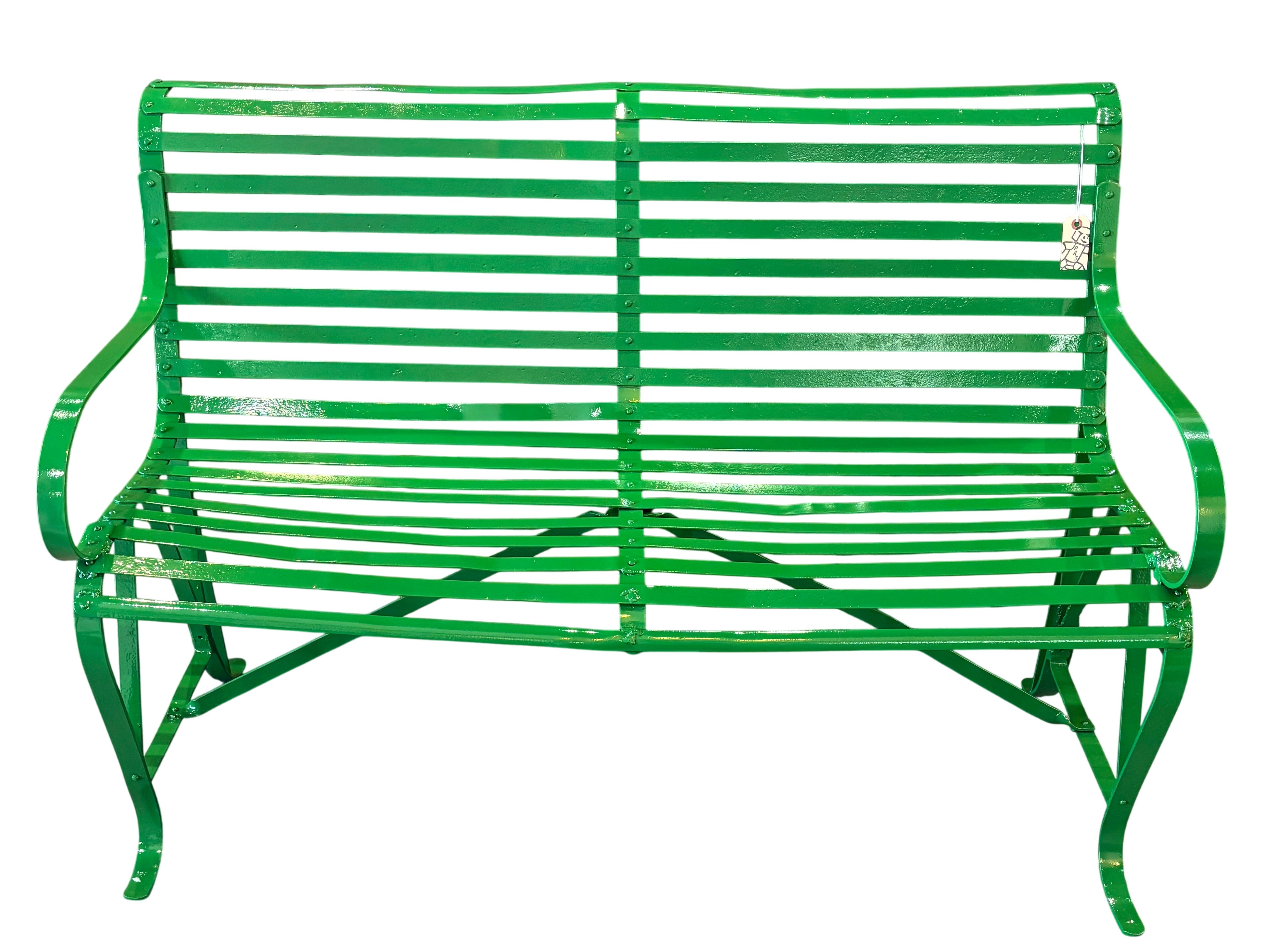 Vintage Green Bench (OE-86)