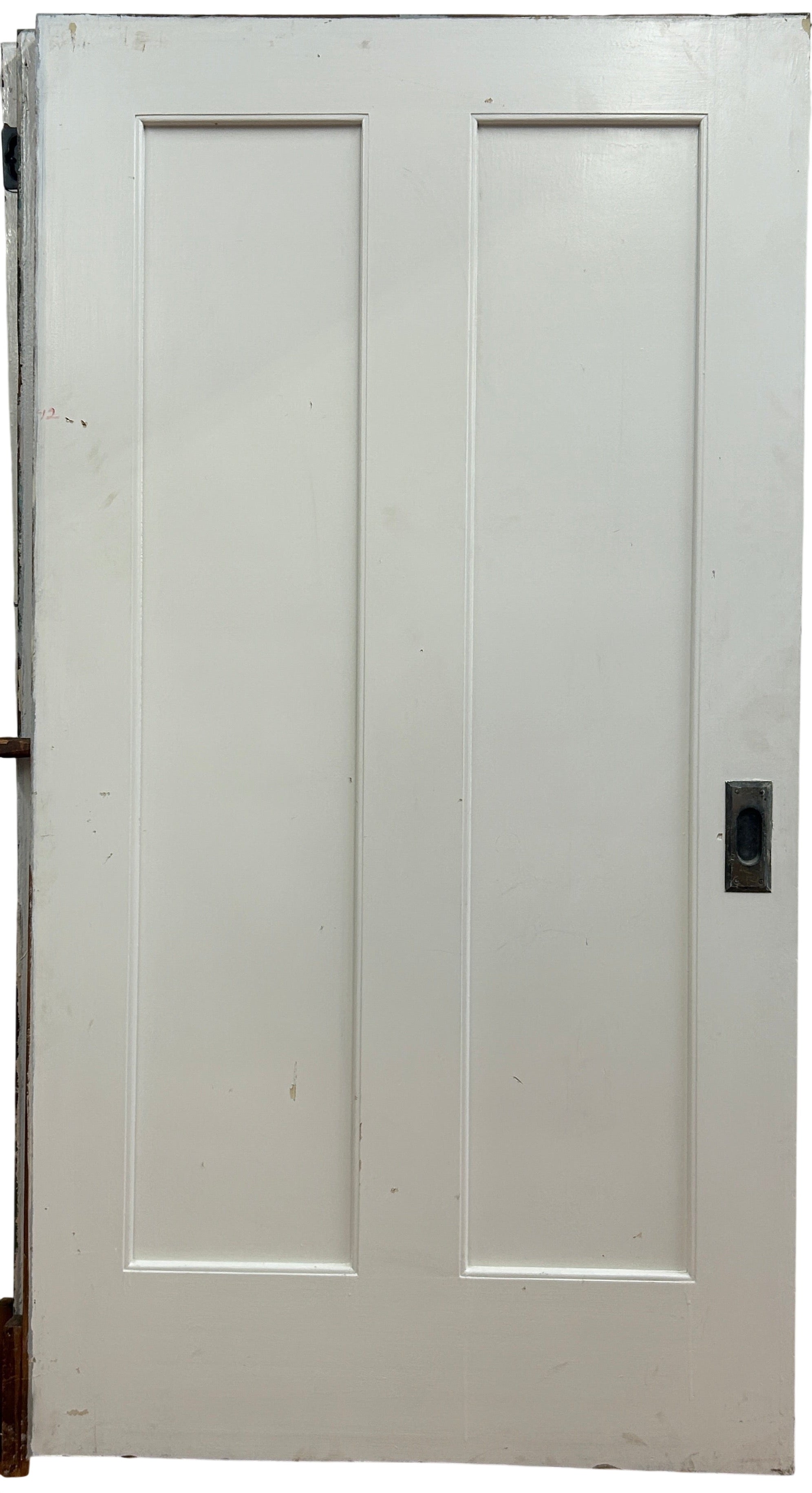 2-Panel Pocket Door, Mahogany (PD-37)