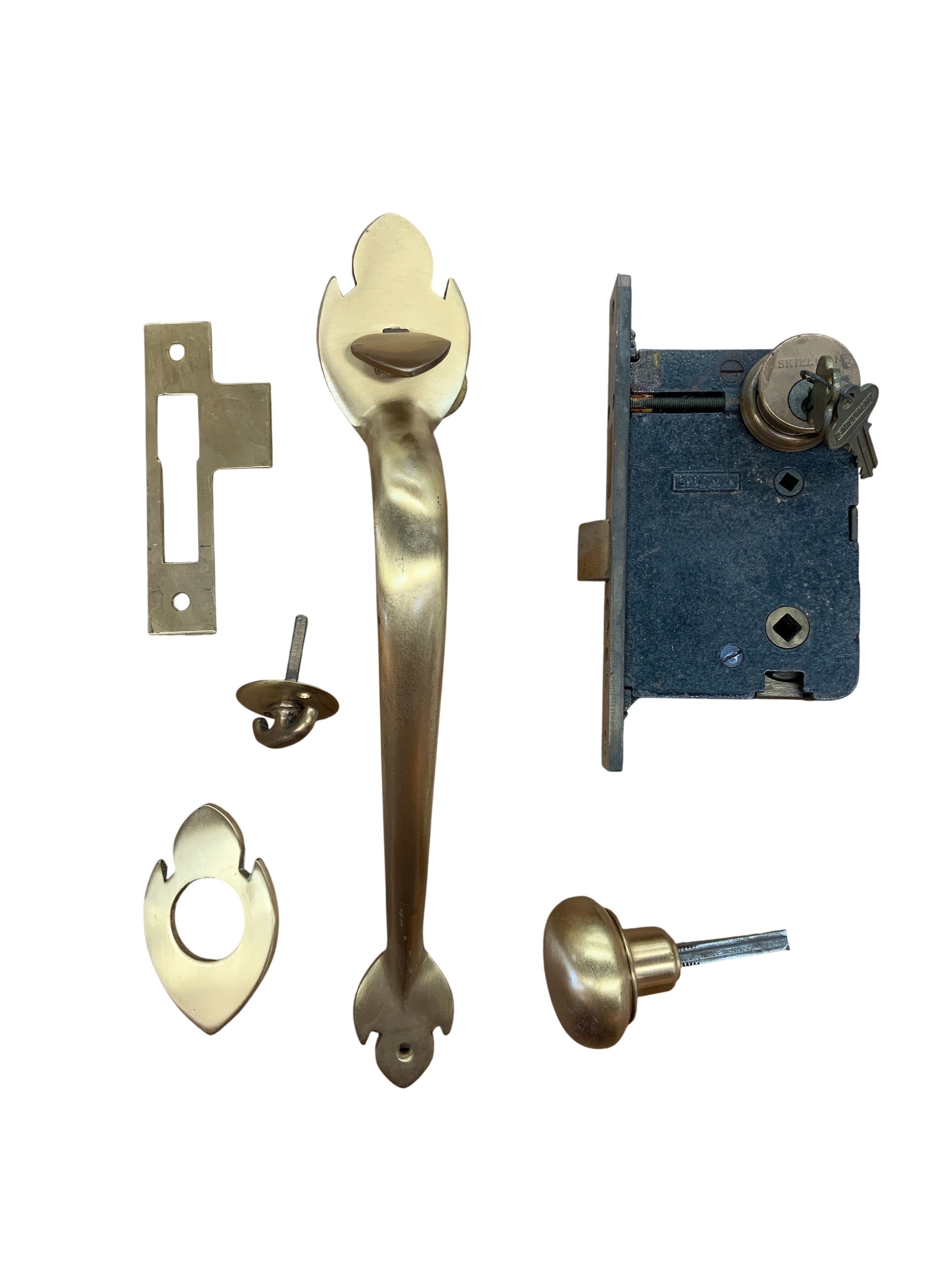 Door Handle Set Skillman NOS (DHS 19)