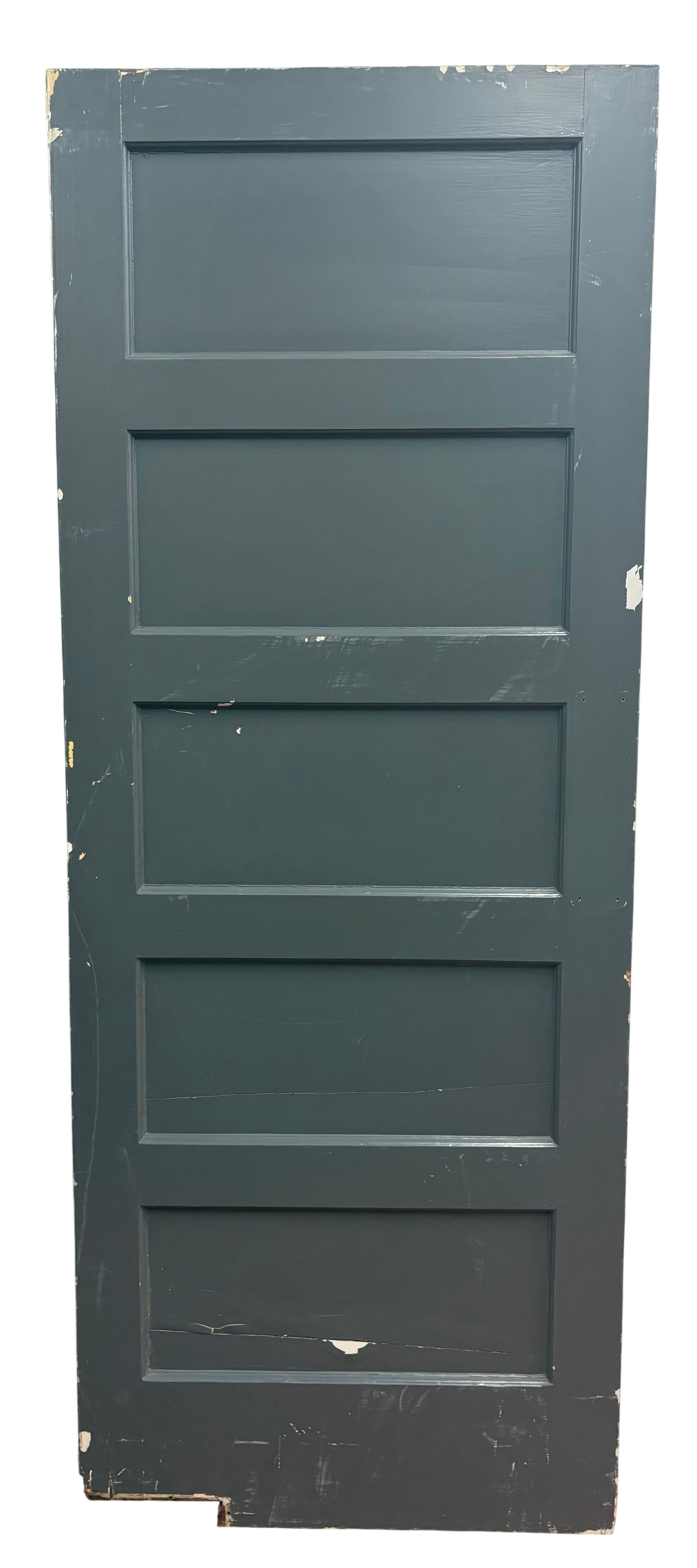 Swing Door With Five Flat Panels (SW-55)