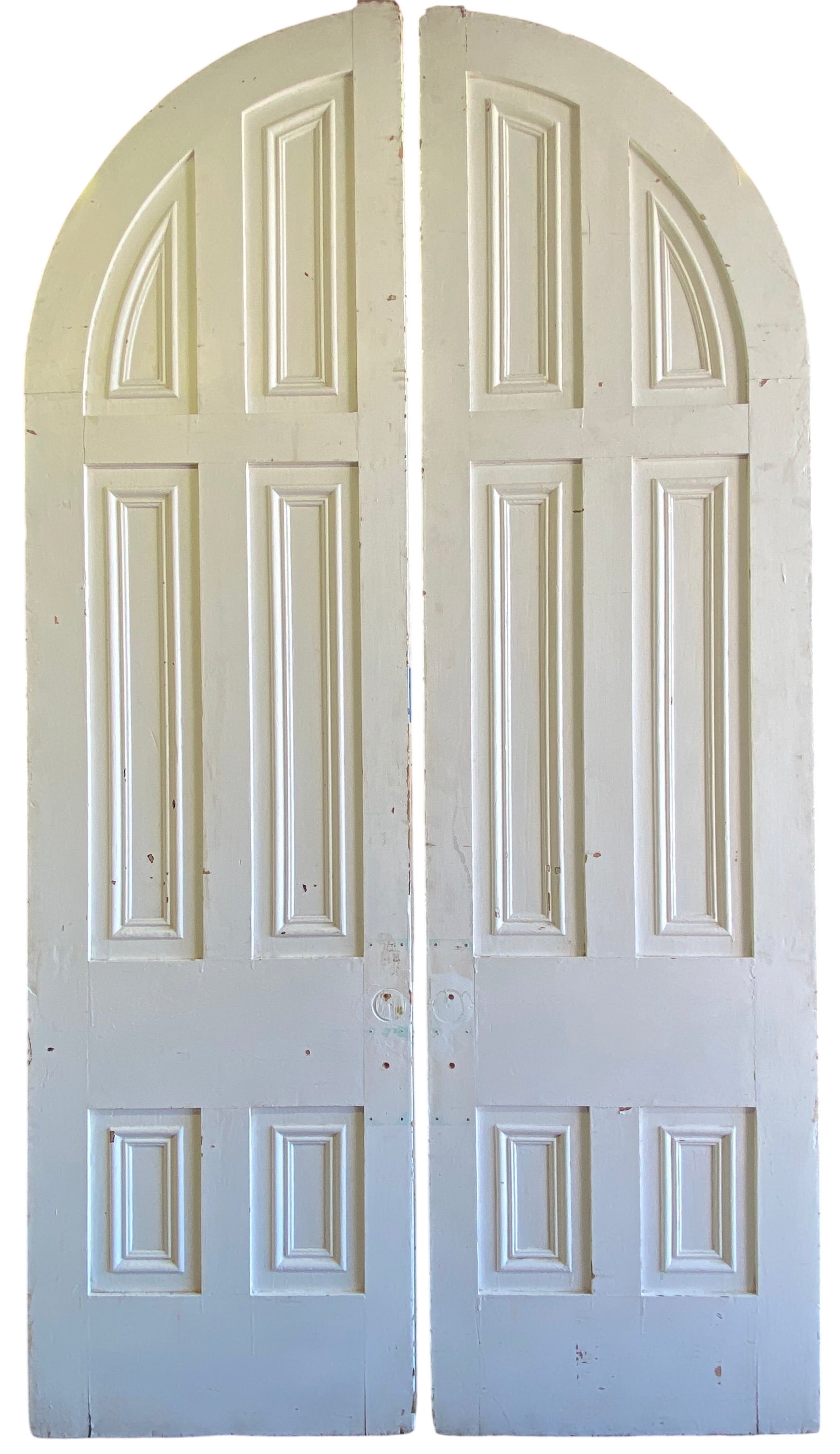 6-Panel Arched Pocket Door Pair (XD-33)