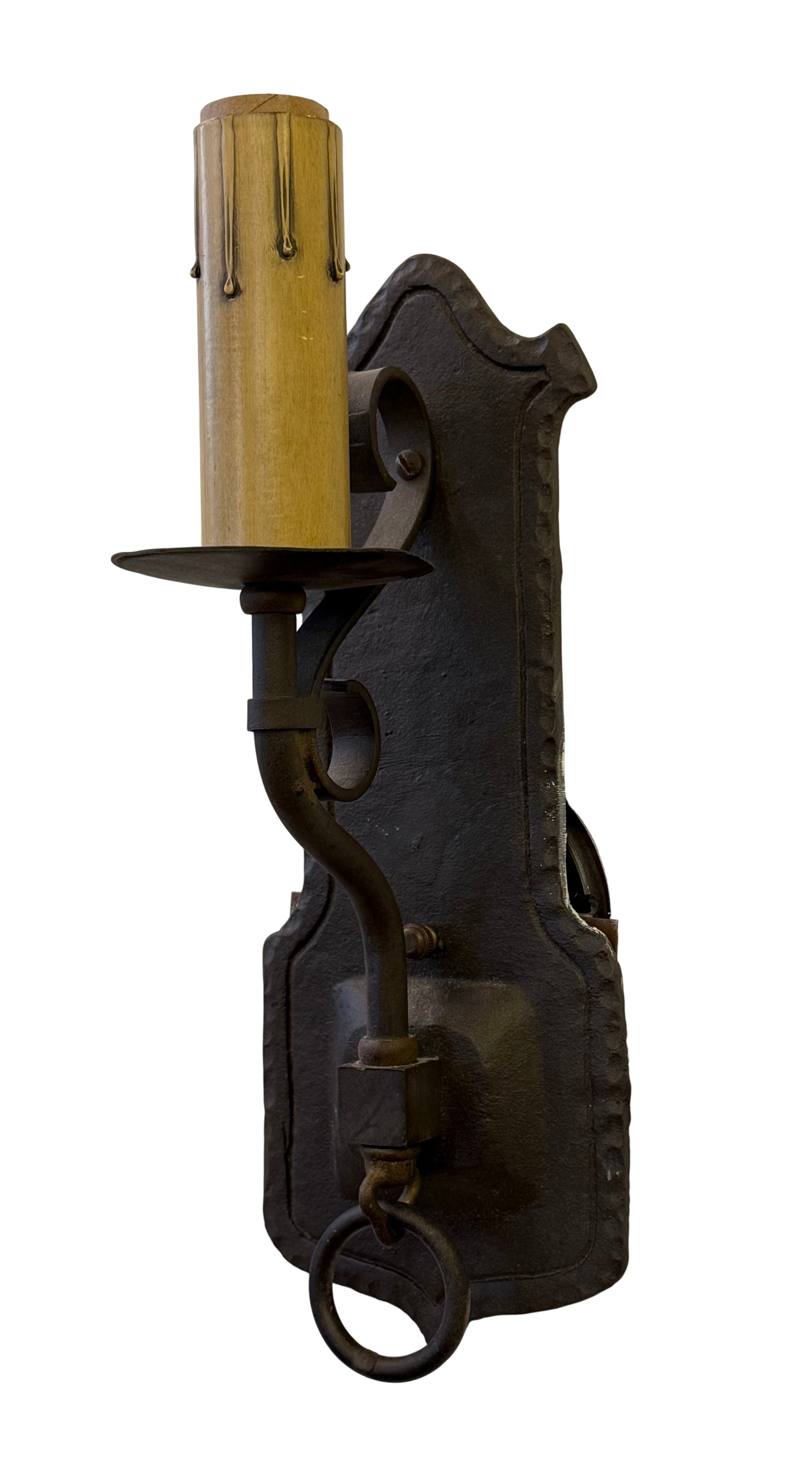 Iron Interior Candle Style Sconce Single (LT-901)