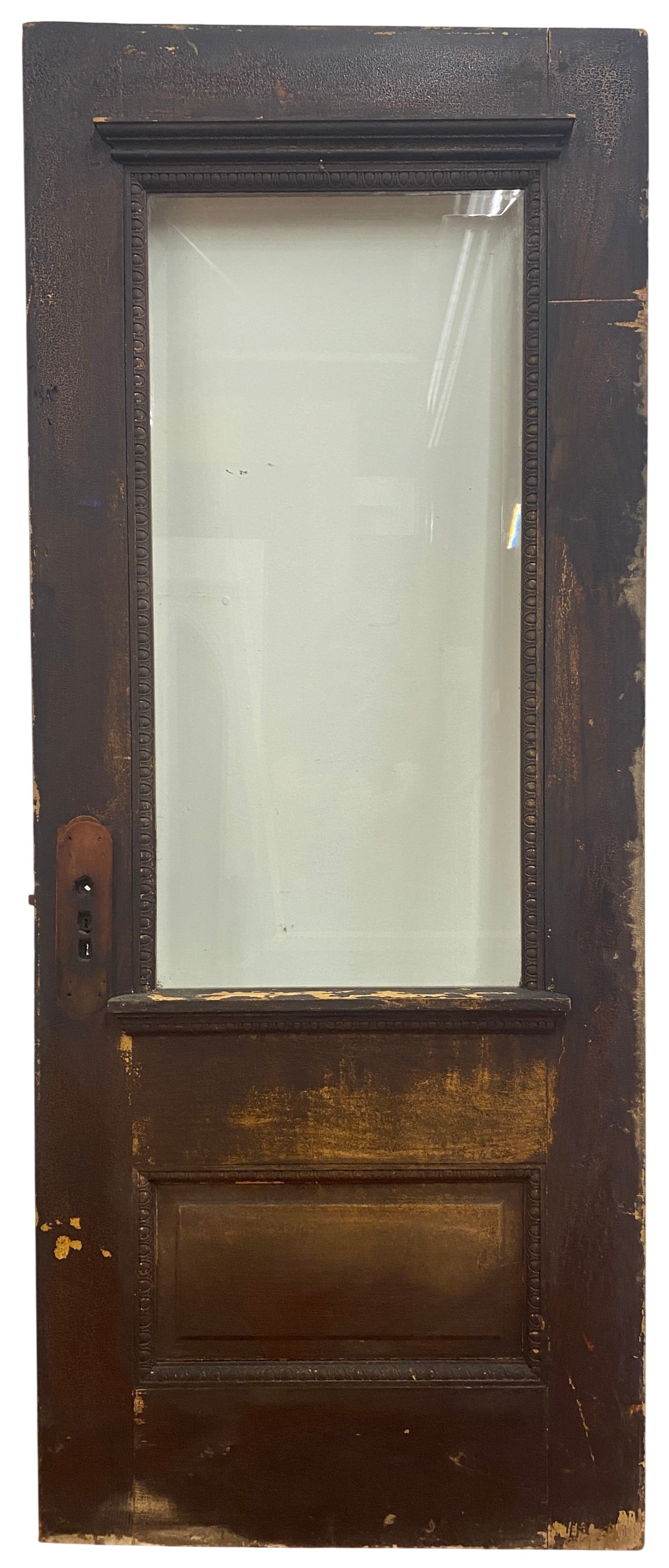 1-Light/ 1-Panel Entry Door w/ Egg & Dart Detail (ED-148)
