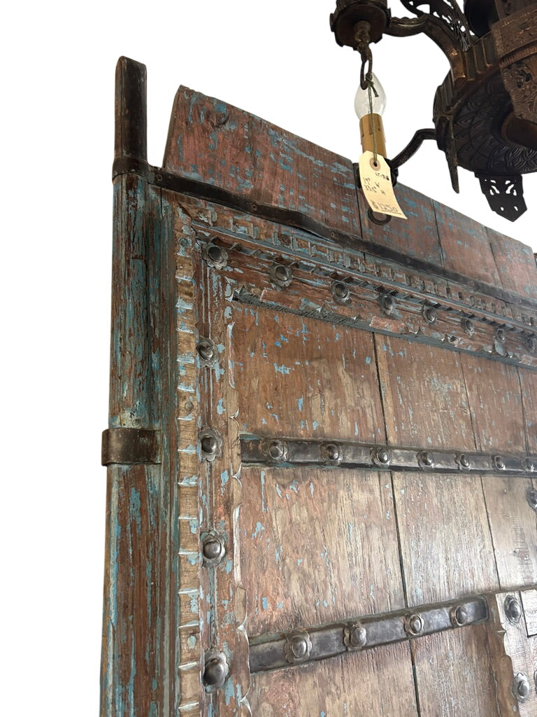 Lg. 'Wicket Gate' Door Pair w/ Metalwork (XD-35473)