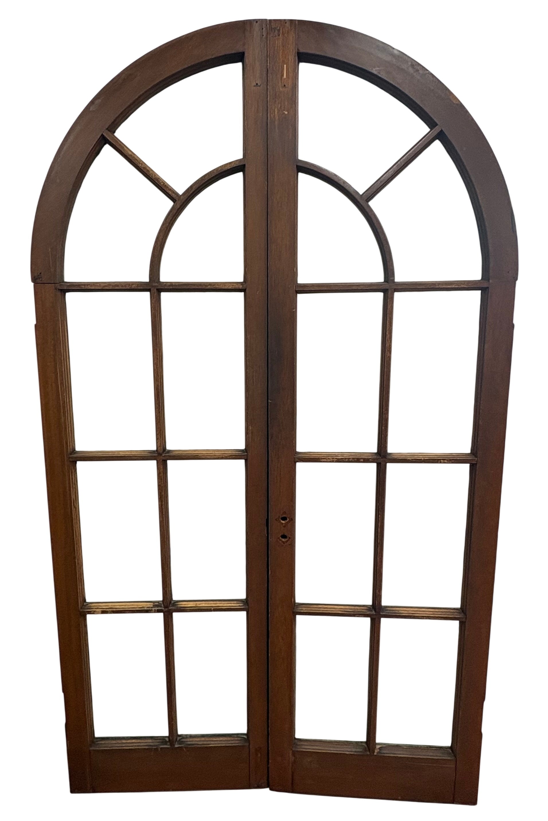 9-Light Arched French Door Pair (FDP-295)