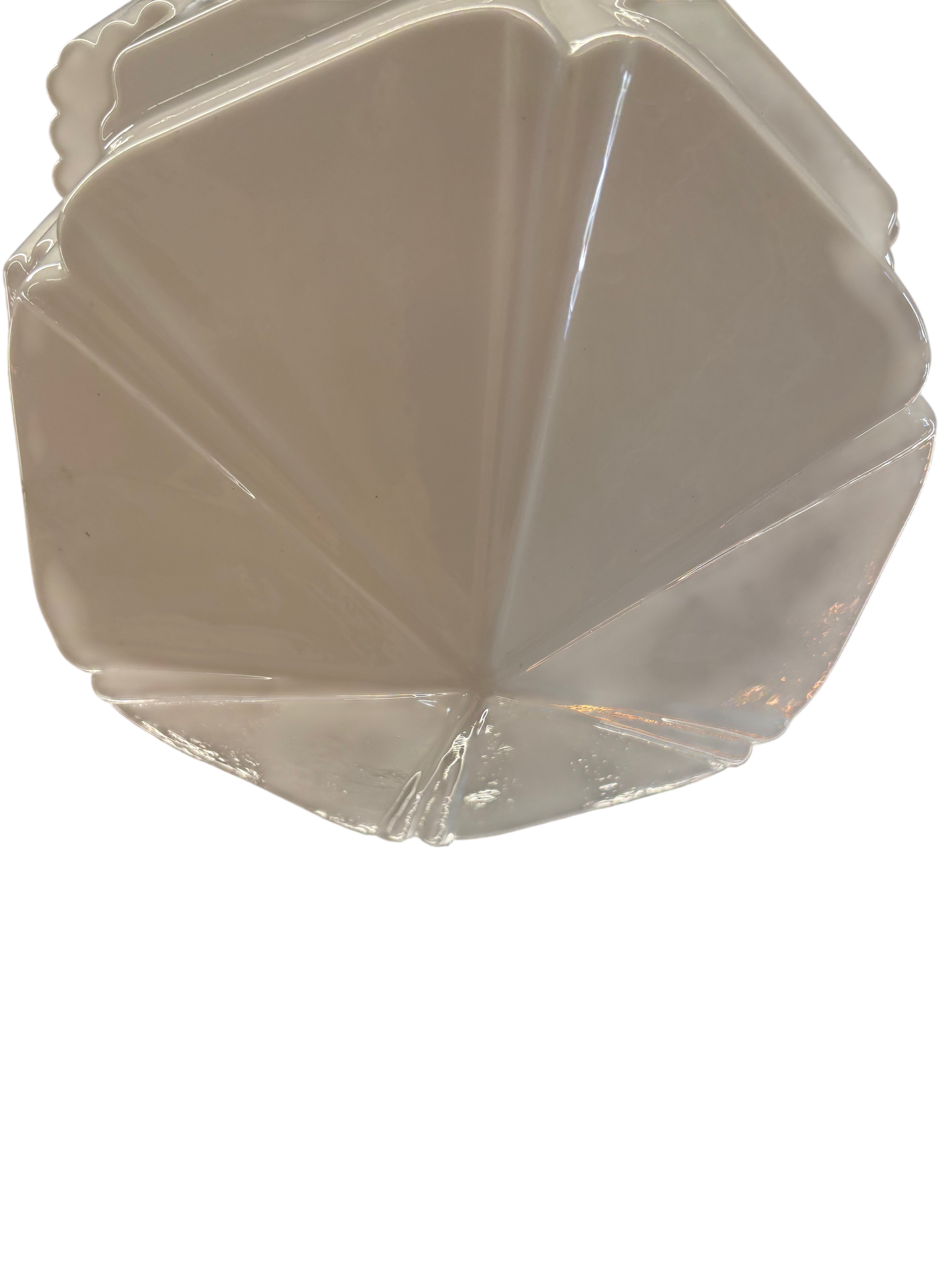 Art Deco Pendant Light with Etched Glass Shade – (lt-1127)