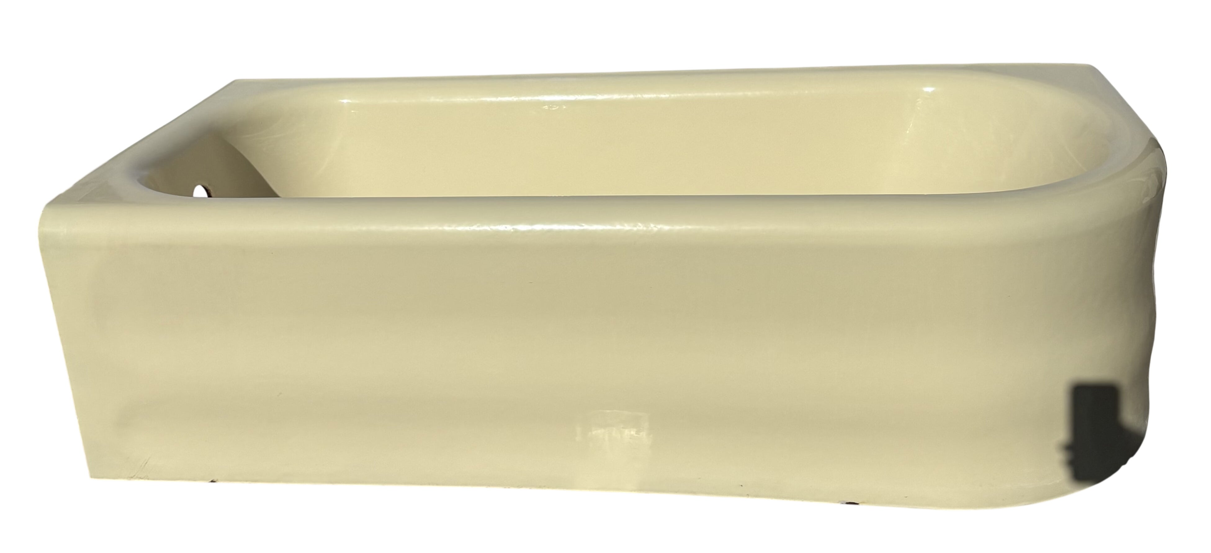 66.5" Right Corner White / Off White (TB-175)