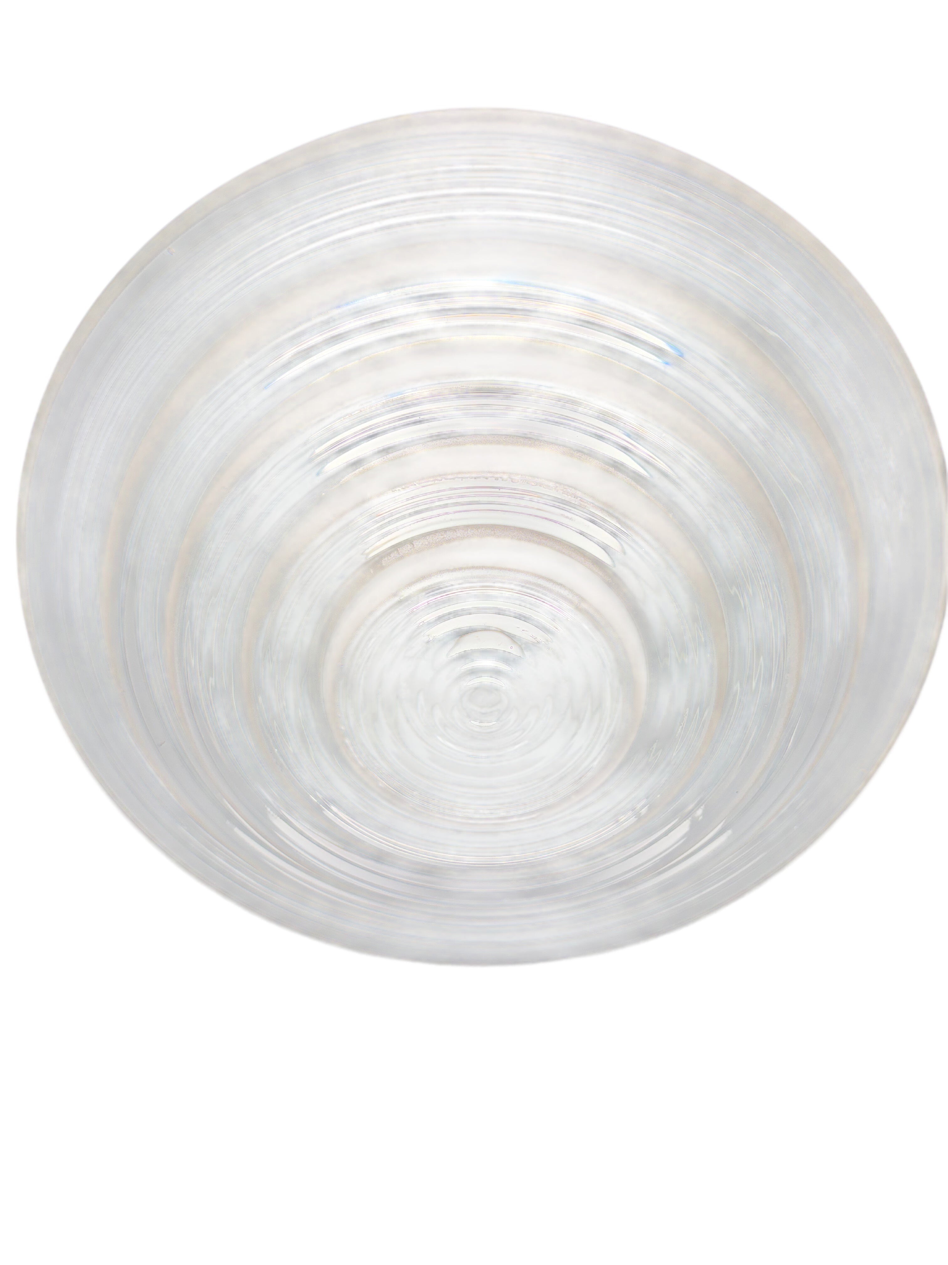 Art Deco flush mount ceiling light with stepped milk glass shade – original 1930s brass fixture (LT-1111)