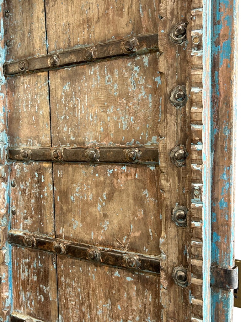 Lg. 'Wicket Gate' Door Pair w/ Metalwork (XD-35473)