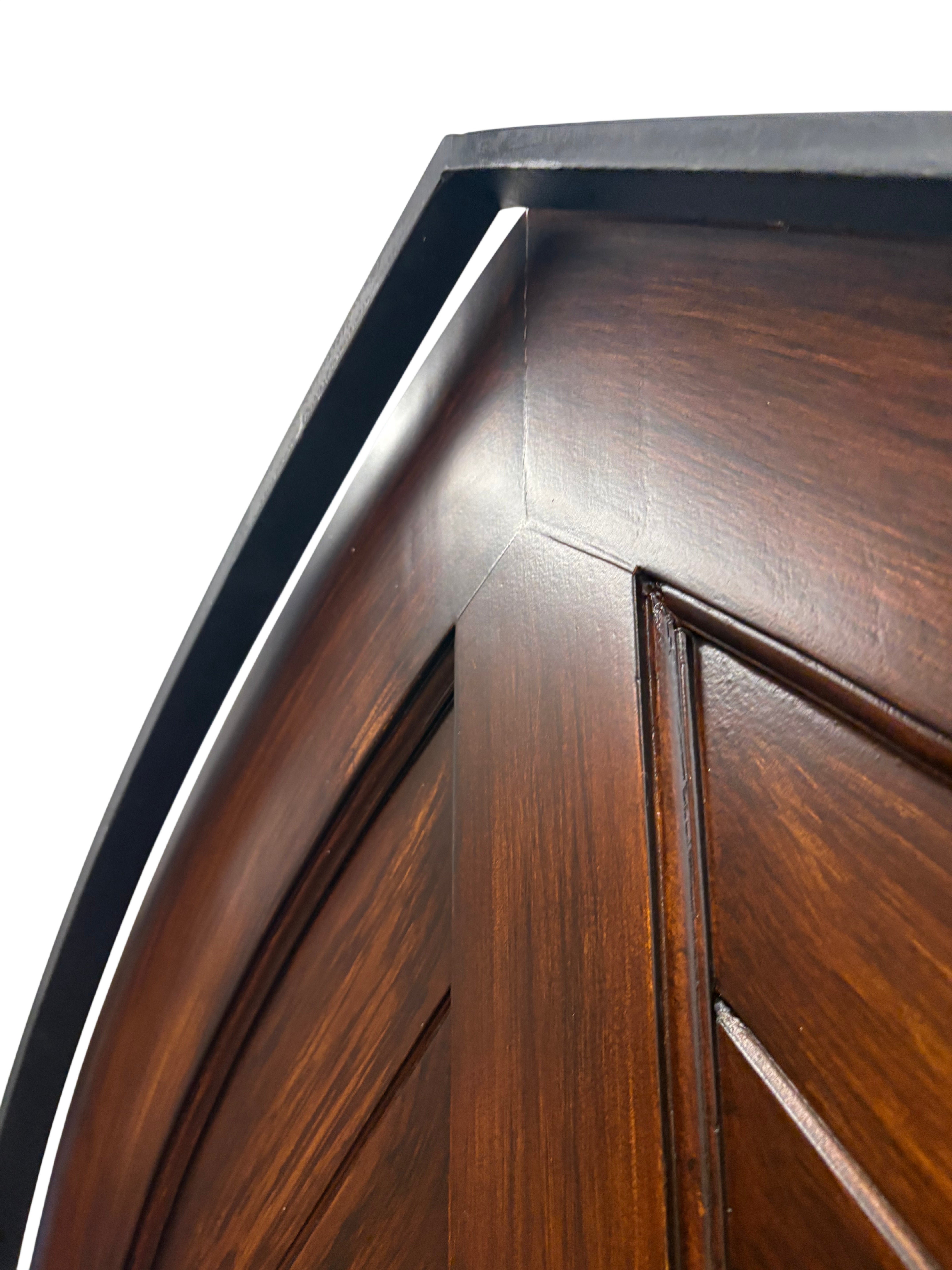 Arched Door 4FP w/ Metal Frame (BD-438)