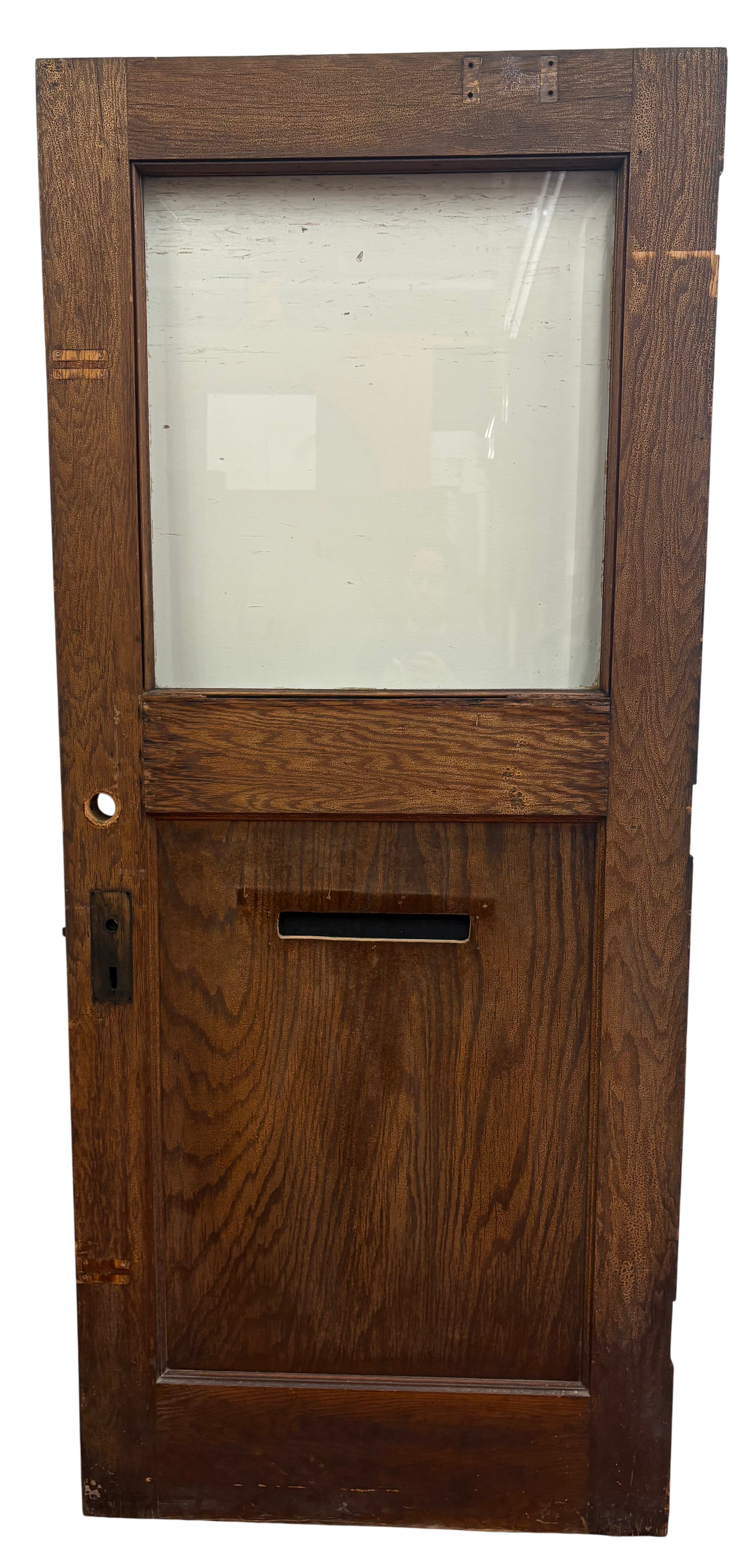1 Light 1FP Bev Glass Entry Door (ED-417)