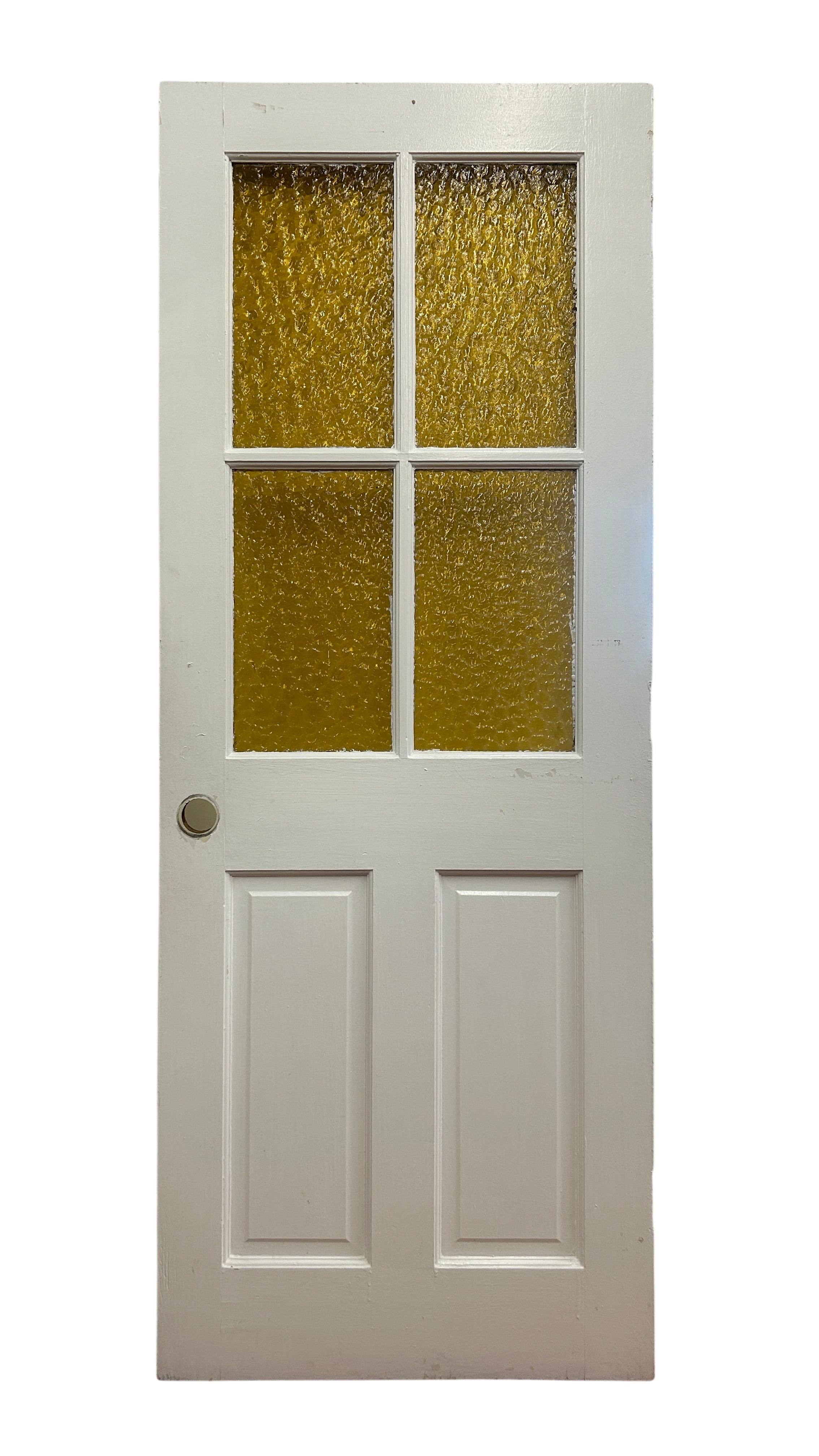 4-Light/ 2-Panel Back Door w/ Amber Glass (BD-352)