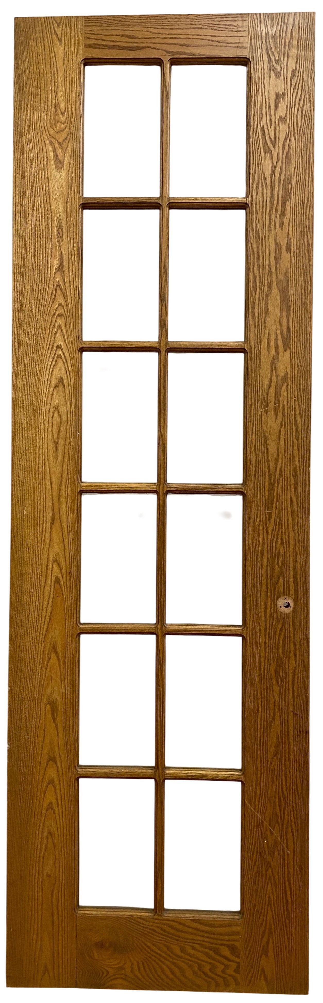 12-Light White Oak French Door Single (FDS-95.A)