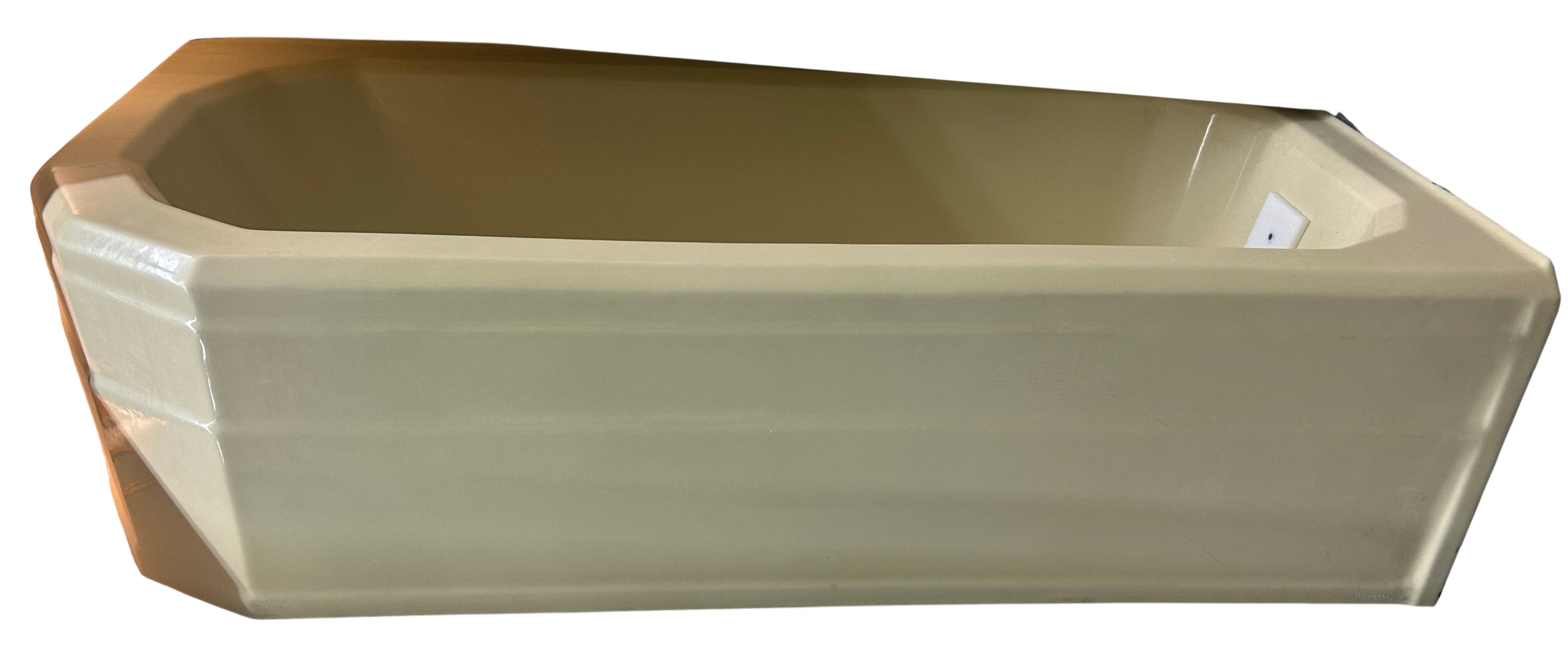 Eljer Corner Bathtub, Colonial Ivory (TB-124)