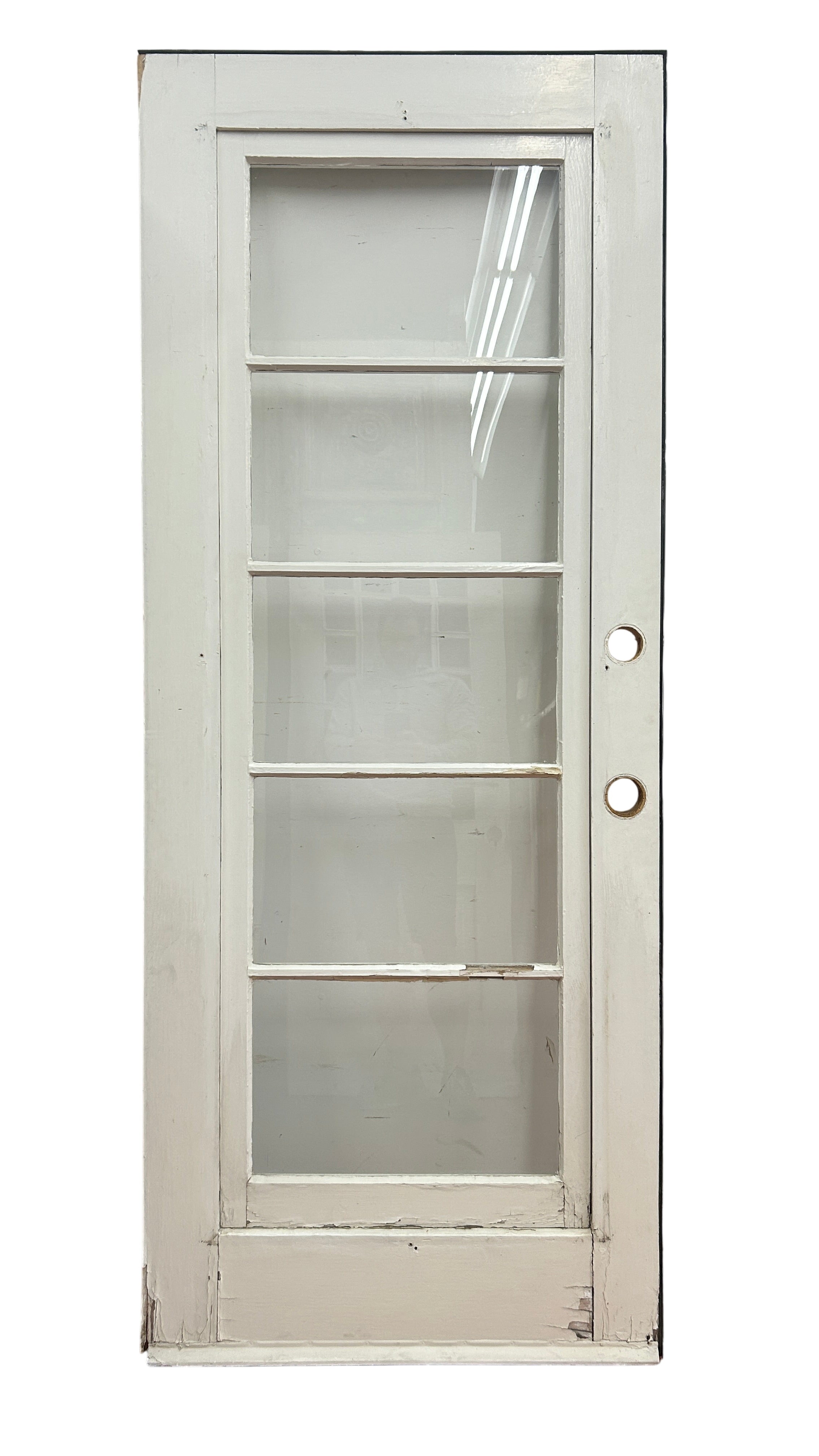 5-Light 'Santa Barbara' French Door Single, Redwood (FDS-210)