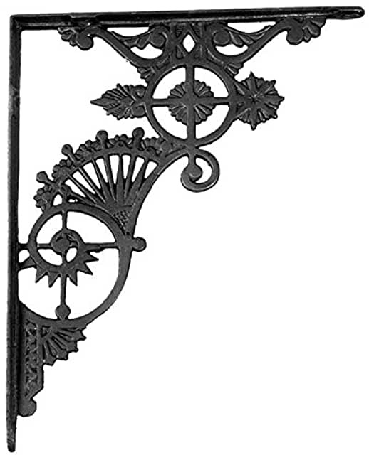 B&P Cast Iron Shelf Brackets (Pairs)