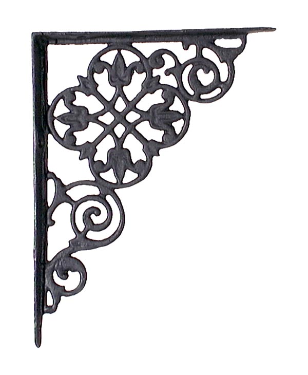 B&P Cast Iron Shelf Brackets (Pairs)