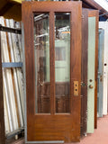 2 Light Oak Entry Door w/Beveled Glass [PRKS-82]