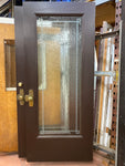 1-Light Pebbled Glass Entry Door (ED-67.B)