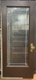 1-Light Pebbled Glass Entry Door (ED-67.B)