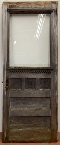 1-Light/ 5-Panel Back Door w/ Drip Ledge (BD-57)
