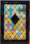 Diamond Pattern Colored Glass (OC-63)