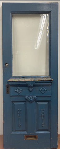 1-Light/ 3-Panel Entry Door w/ Drip Ledge (ED-112)
