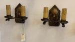 Hammered Double-Sconce Pair (LT-311)