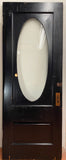Oval Glass/ 1-Panel Entry Door (ED-117)